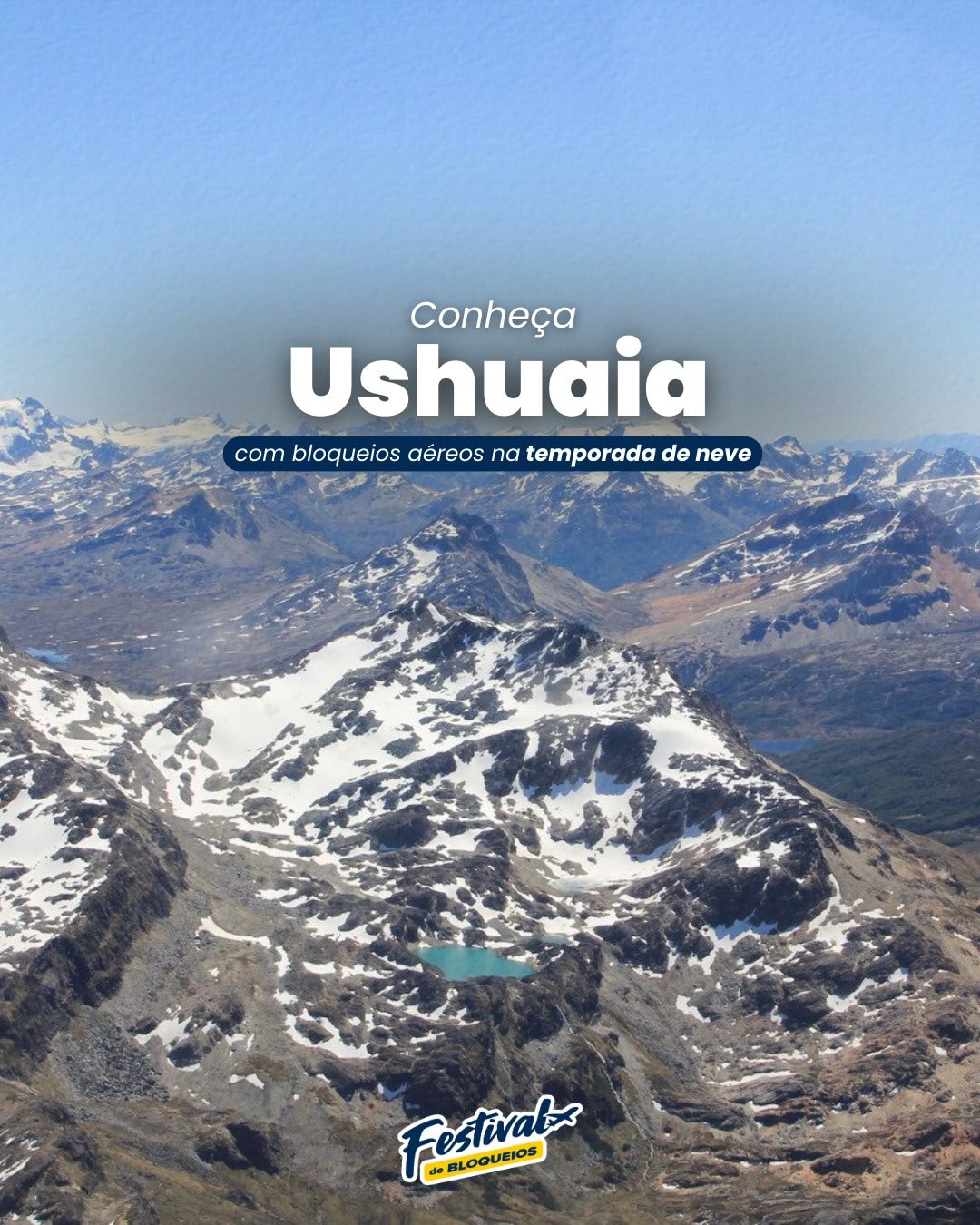 Inverno de verdade em Ushuaia ❄️
Com mínimas entre -5 °C e 0 °C e máximas de 3 °C a 7 °C, o destino oferece o clima perfeito para quem sonha com neve, aventura e paisagens incríveis.
Aproveite o Festival de Bloqueios e bora conhecer a cidade no fim de mundo!
#Ushuaia #BssTurismo #Neve #FimDoMundo #BssTeLeva