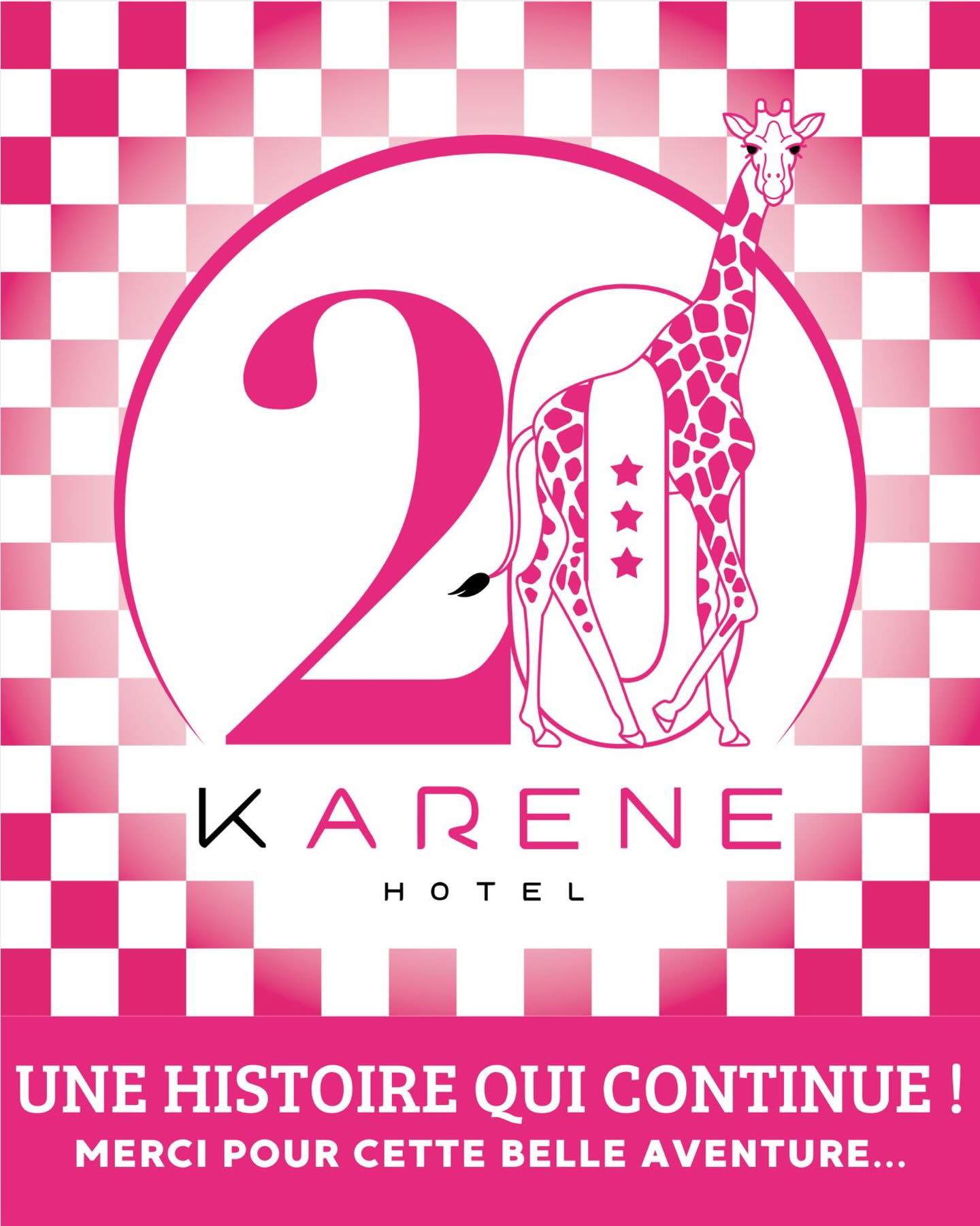 🔥 𝟸𝟶𝟸𝟼 - ʟᴇs 𝟸𝟶 ᴀɴs ᴅᴜ ᴋᴀʀèɴᴇ 🔥
🥳 20ans ça se fête ; Restez-connectés…
#opopop