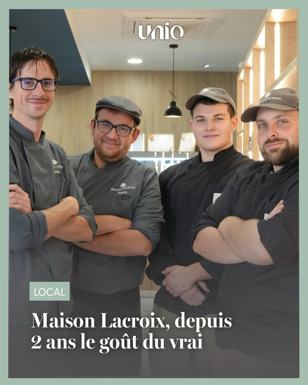 🥩 Maison Lacroix – Le goût du vrai depuis 2 ans
Boucherie-charcuterie-traiteur au cœur de Paray-le-Monial, Maison Lacroix met à l’honneur le savoir-faire artisanal et les produits locaux.🌱
Derrière le comptoir, Justin et Antoine, deux jeunes artisans passionnés, proposent une viande de qualité et des prestations traiteur pour tous vos événements.
📍À découvrir dans votre magazine local et en boutique à Paray-le-Monial.