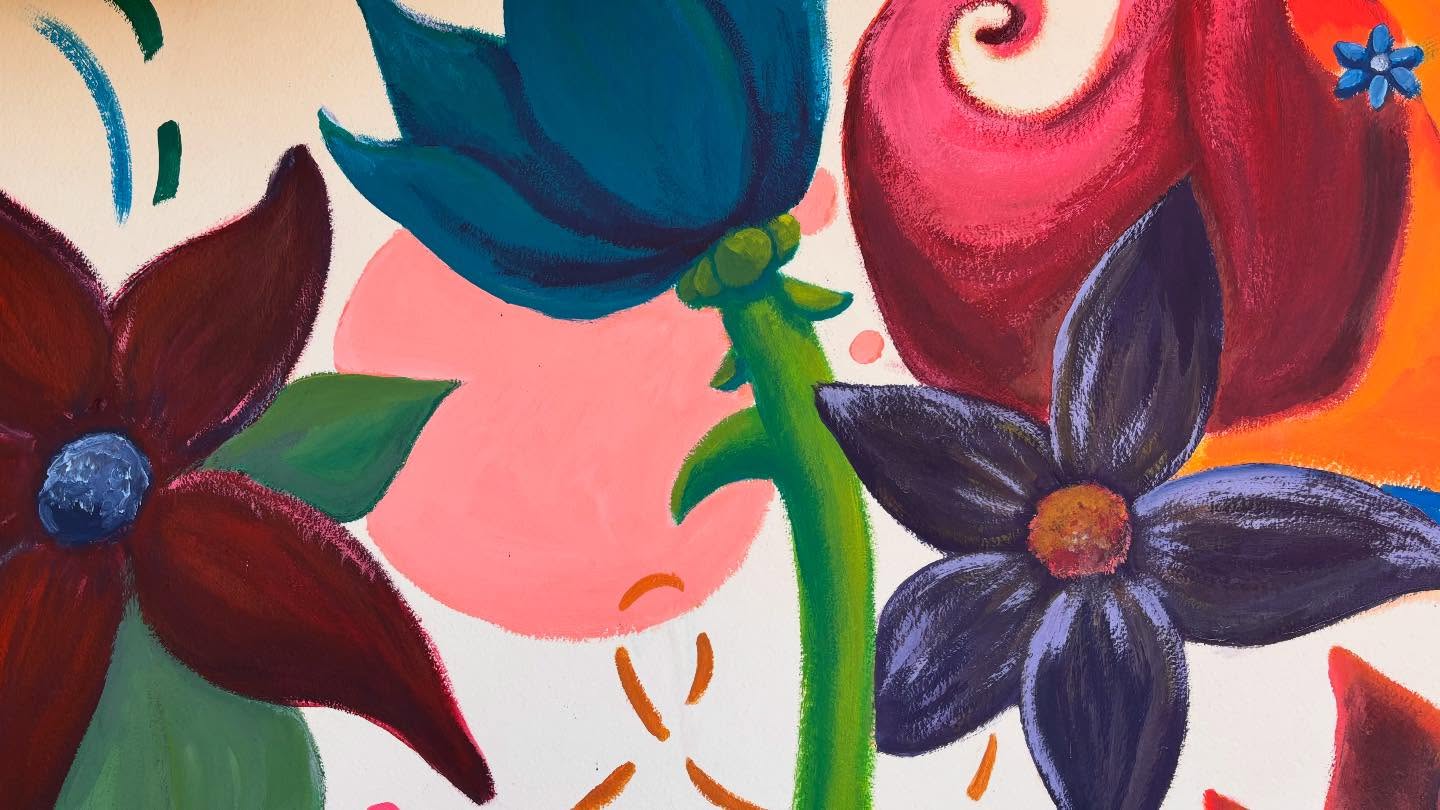 detalles del mural pintado en el hostel @iatraveler_
🌸🌷🌼💐🌹🌻
#muralism #wallpaint #albania #shkoder #muralbotánico