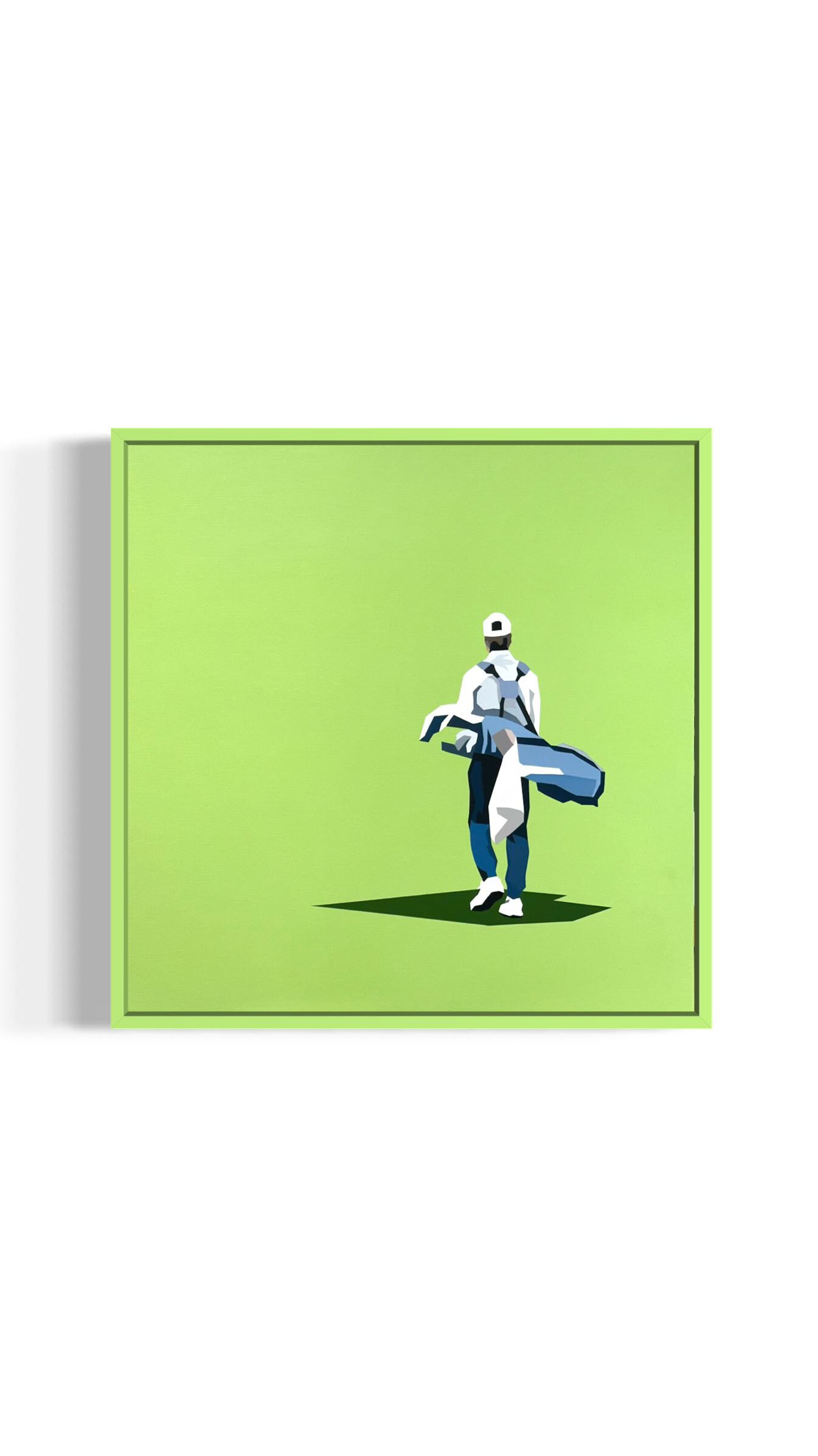 A better look at “Ethan”…
This was the very last commission completed in 2025, and it was finished just in time to be put under the tree, as a very special gift;
Ethan
2025
Acrylic on Birch Panel
18” x 18”
Sold