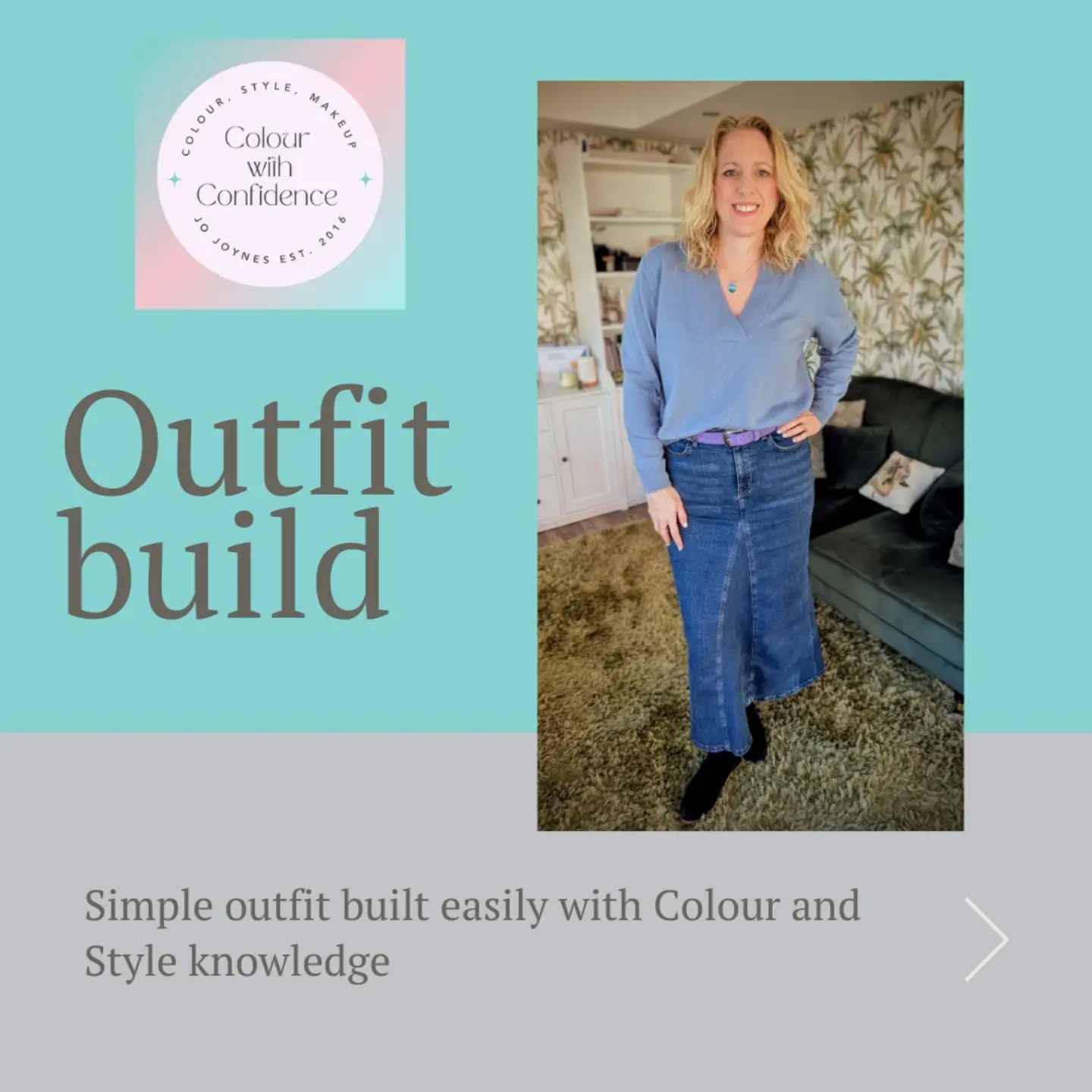 💙 It doesn't happen overnight or by accident, but if you put in the groundwork and learn what works for your colouring and body shape then putting outfits together becomes second nature.
Imagine a wardrobe where:
▶️ You love every item
▶️ Everything goes together
▶️ It all totally feels like you
▶️ Getting dressed for any occasion is easy
▶️ Your clothes give you confidence
💚 This is the gift I give you, the lifelong knowledge to make the right choices for you. My services are an investment but they pay for themselves time and time over.
💜 Let's create your dream wardrobe this year, book your VIP day. Message me.
#colouranalysis #stylingover40 #stylisttip #oxfordstylist #wardrobeconsultant