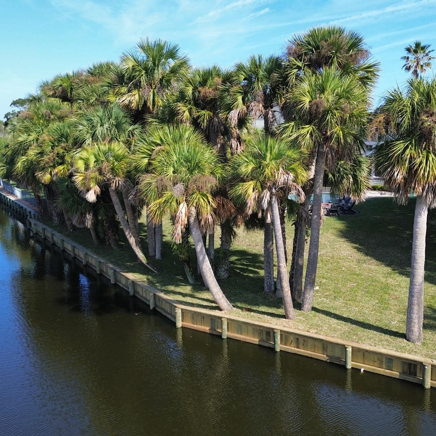 Protecting the shoreline and the landscape 🌴
Just wrapped this seawall project in Old Ponte Vedra — carefully built around every tree to preserve what makes this property so special.
#MarineConstruction #Seawall #OldPonteVedra #CoastalLiving