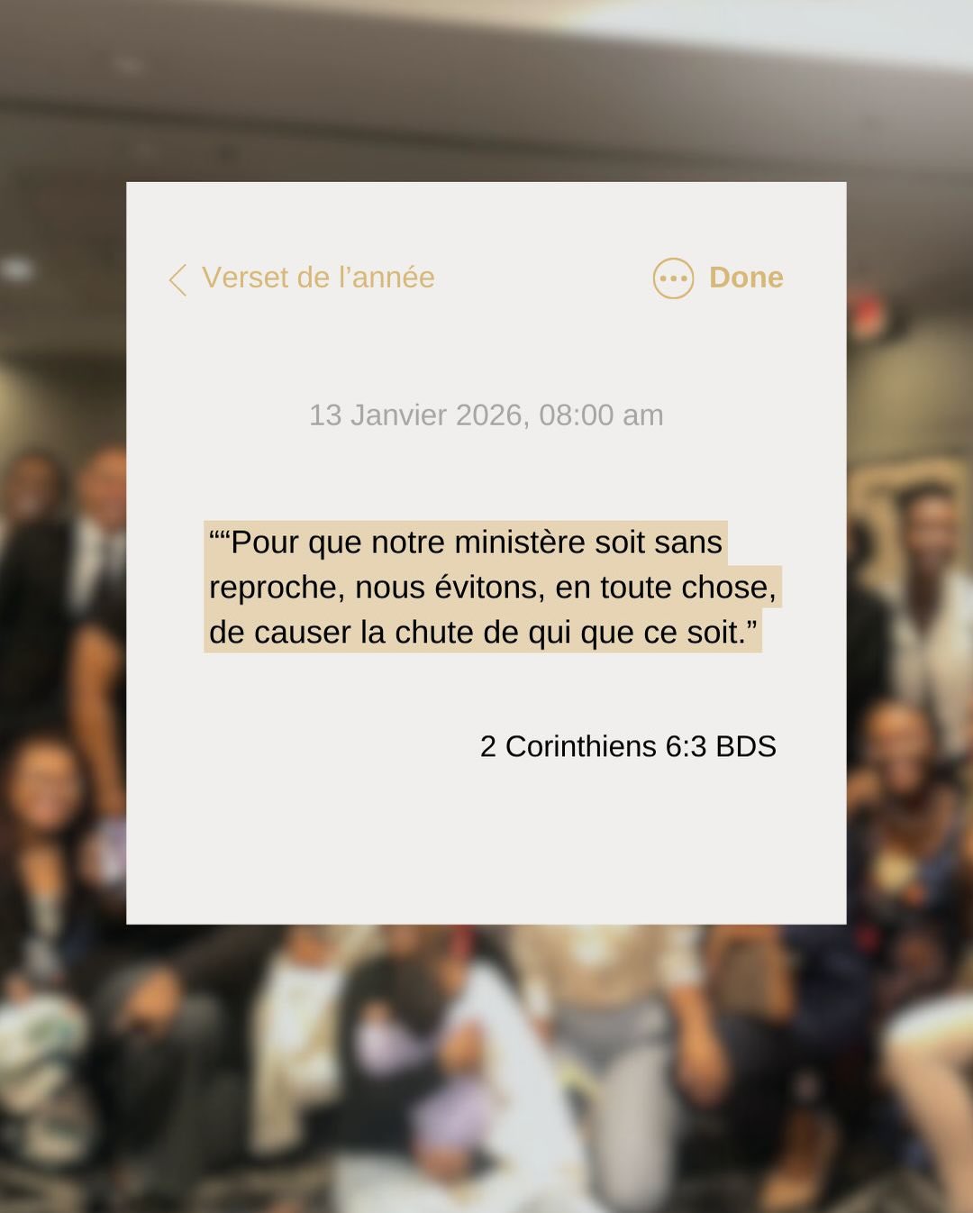 «Pour que notre ministÚre soit sans reproche, nous évitons, en toute chose, de causer la chute de qui que ce soit.