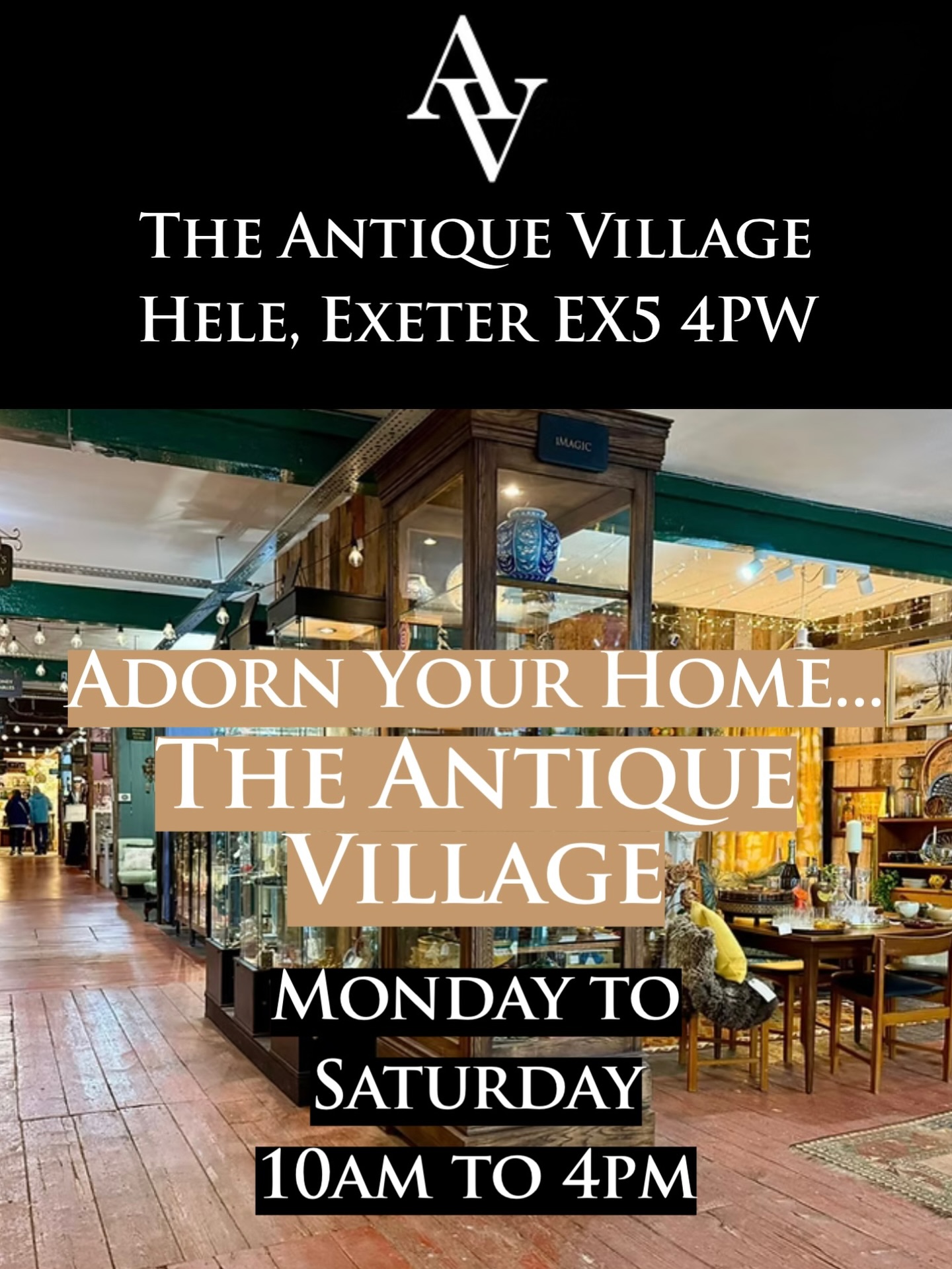 Antique, Vintage & Retro shopping on an epic scale…
Welcome to The Antique Village, your premier destination for all things antique, vintage and retro.
With over 100 dealers showcasing stunning home accents, unique furniture, art, lighting, and more, there’s truly something for everyone to discover.
Take a moment to relax at the delightful Dovetail Café, where you can enjoy specialty coffees, delicious cakes, homemade soups, paninis and light lunches.
See you soon!
Open 10-4 Monday to Saturday
#antiquecentre #antiqueshopping #interiors #homeaccents #furniture