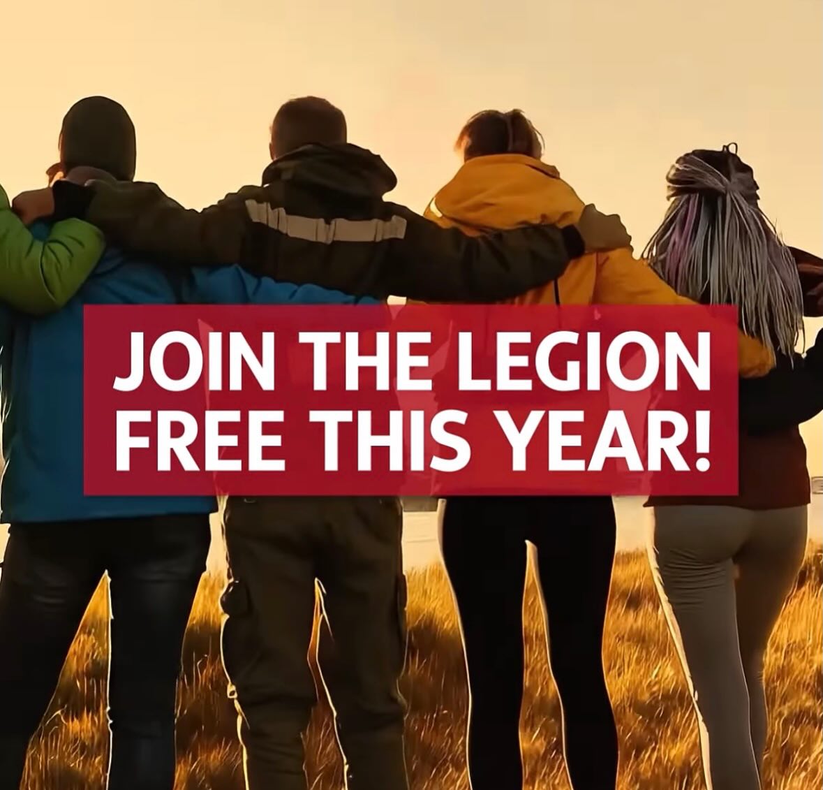 Celebrate The Royal Canadian Legion turning 100🎉become a member today 🎈