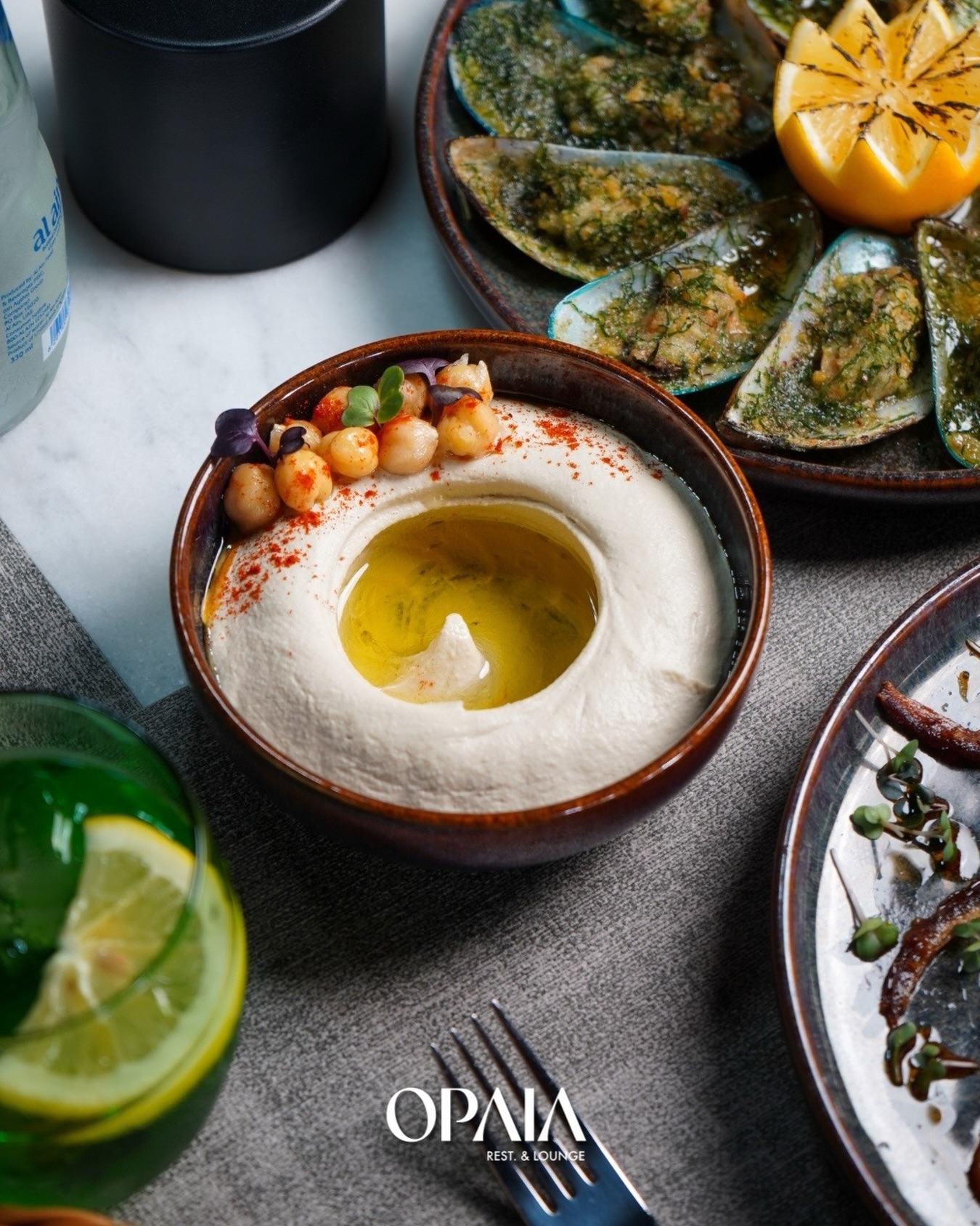 Creamy, smooth, and made to share ✨
One dip and you’ll understand why this is an
OPAIA favorite.
كريمي وناعم ✨
🕒 Daily: 7:00 AM - 3:00 AM
📍 Abu Dhabi Corniche - Lake Park
📞 050 403 0906
@opaia_lounge
#OPAIA #AbuDhabiCorniche #LakePark
#AbuDhabiRestaurants #مطاعم_ابوظبي