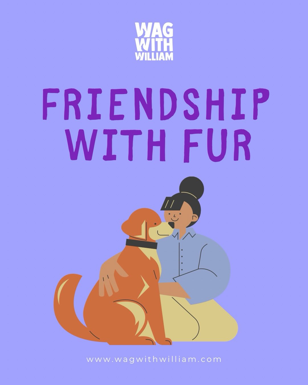 Friendship with fur. ๐ถ #WagWithWilliam #FearFreeTraining #PositiveReinforcement