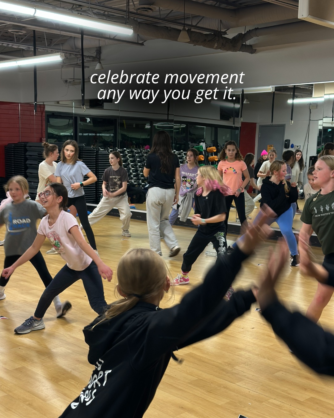 Movement looks different for everyone. Whether it’s big moves, small steps, or trying something new, every kind of movement deserves to be celebrated. 💓