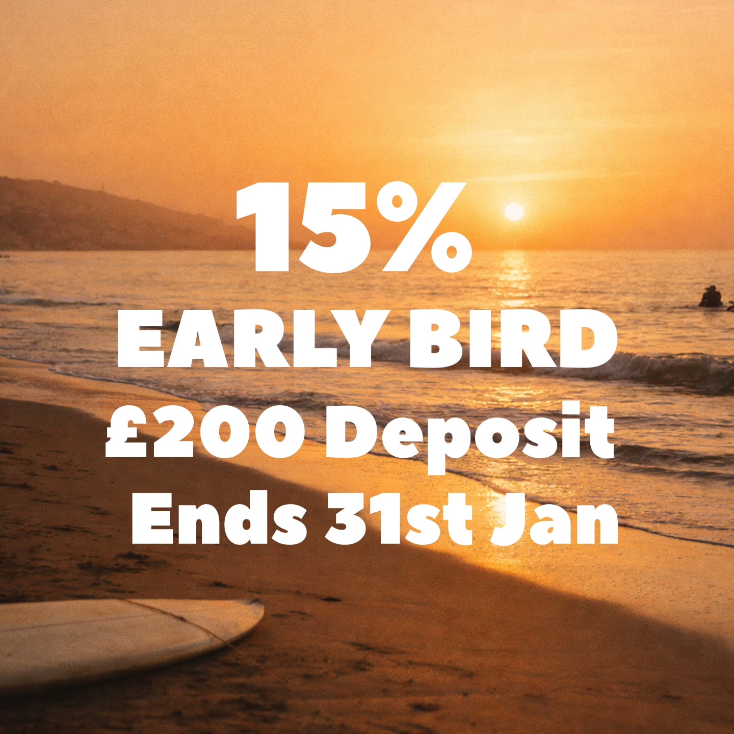 EARLY BIRD ENDS JAN 31ST 🌅
This is your window.
Rip & Roll is about slowing things down.
Mornings on the mats, learning details that stay with you for the long run.
Midday in the ocean, salt water, sun, and presence.
Sunset rolls filled with flow, laughter, and connection.
Five days away from the noise.
No pressure. No performance.
Just good people, warm weather, and space to reset.
Early bird pricing ends January 31st.
After that, prices rise.
If you’ve been feeling the pull, this is your sign.
Come lose yourself in Morocco and return with more than you arrived with.
🌊🥋✨
DM us or hit the link to secure your spot.
#BJJ #BrazilianJiuJitsu #SurfCamp #Taghazout #RipAndRoll SurfAndBJJ BJJCamp BJJAndSurf MoroccoCamp WinterSun BJJLifestyle