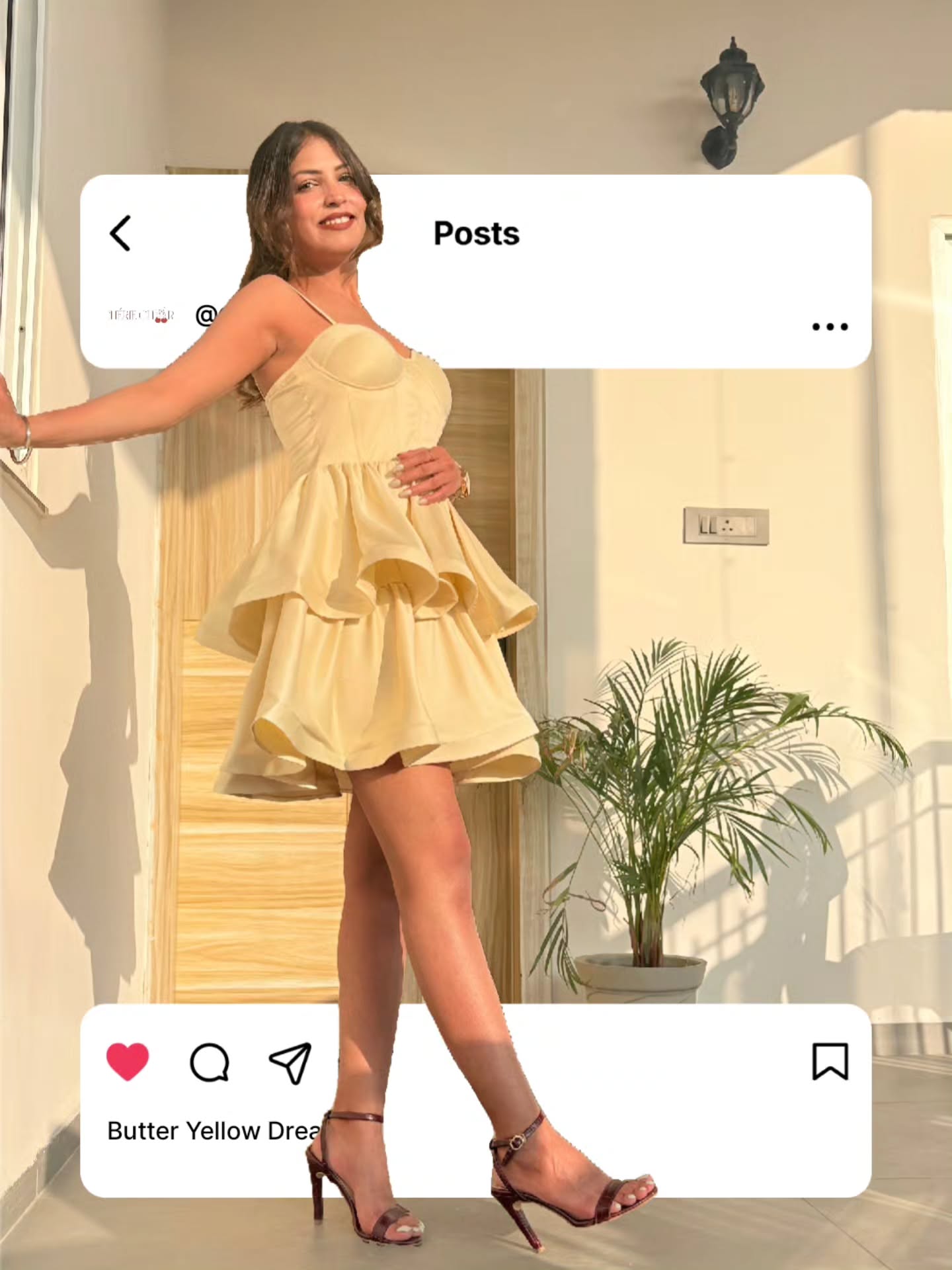 Butter yellow supremacy 🌼
#ButterYellow #SatinFrock #SatinStyle #SoftGlam #EffortlessElegance