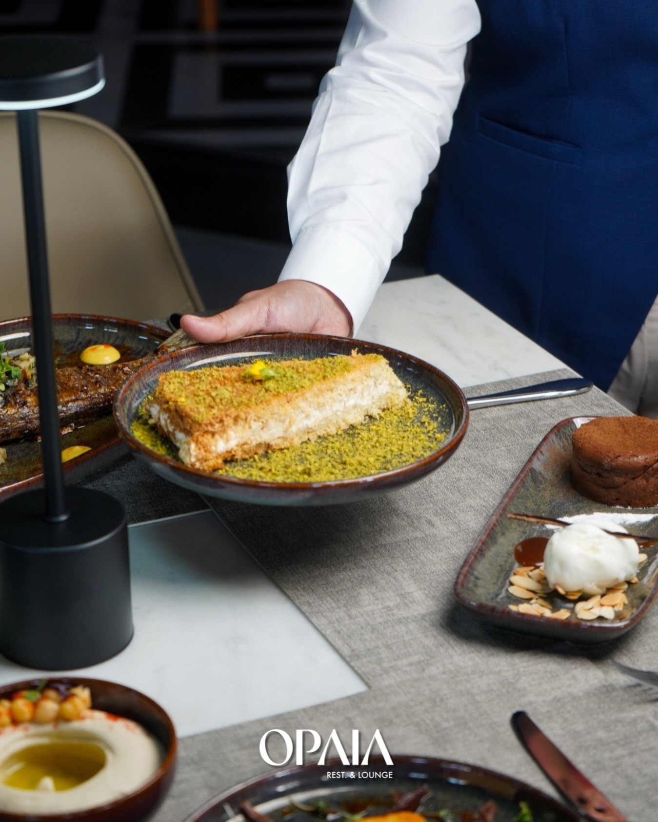 Save room for dessert ✨
Warm, crunchy, and finished with pistachio —
the perfect sweet ending at OPAIA.
احلى ختام في اوبايا
🕒 Daily: 7:00 AM - 3:00 AM
📍 Abu Dhabi Corniche - Lake Park
📞 050 403 0906
@opaia_lounge
#OPAIA #AbuDhabiCorniche #LakePark
#AbuDhabiRestaurants