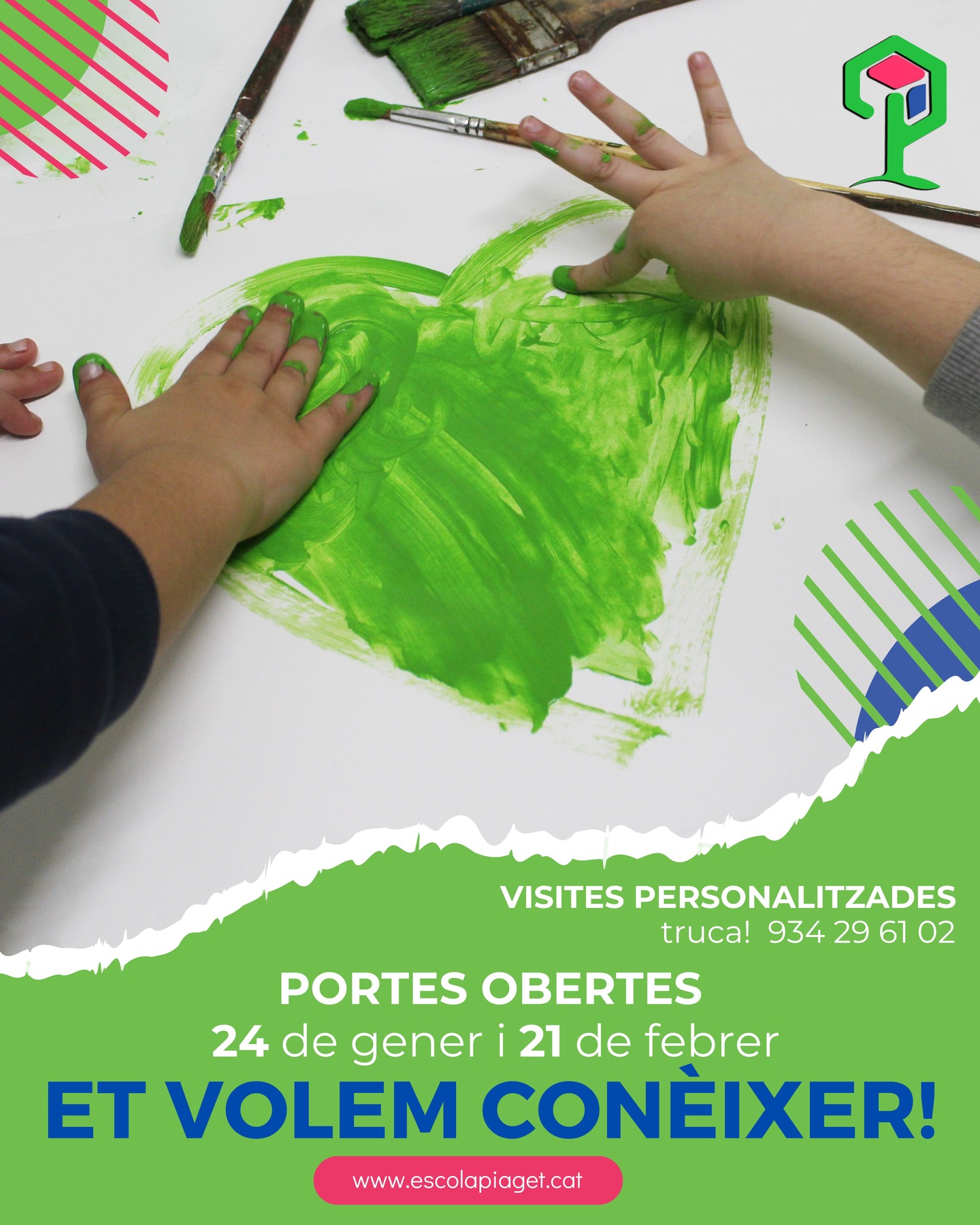 ET VOLEM CONÈIXER! VISITA'NS!
💚💚💚
#EsperitPiaget
#PassioPerlEscola
#SomEscola
#EscolaPiaget