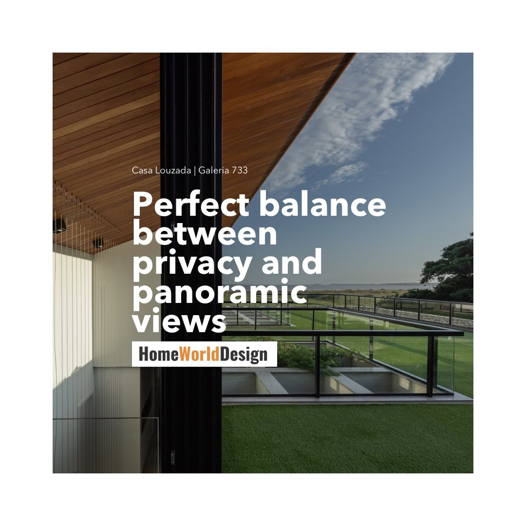 Publicada no site Home World Design, a matéria trata das qualidades arquitetônicas da Casa Louzada, localizada em Tramandaí, RS BRA, no Condomínio Marítimo, projetada pela Galeria 733.
__
Published on the Home World Design website, the article discusses the architectural features of Casa Louzada, located in Tramandaí, RS BRA, in the Marítimo condominium, designed by Galeria 733.
Projeto: @galeria_733
Fotos: @donadussi & @christiano.cardoso
#arquitetura #casabrasileira #casascontemporaneas #galeria733 #brazilianarchitecture
_____________________________________________
contato@galeria733.com.br
Fone: + 55 51 3416-0412
•
GALERIA 733