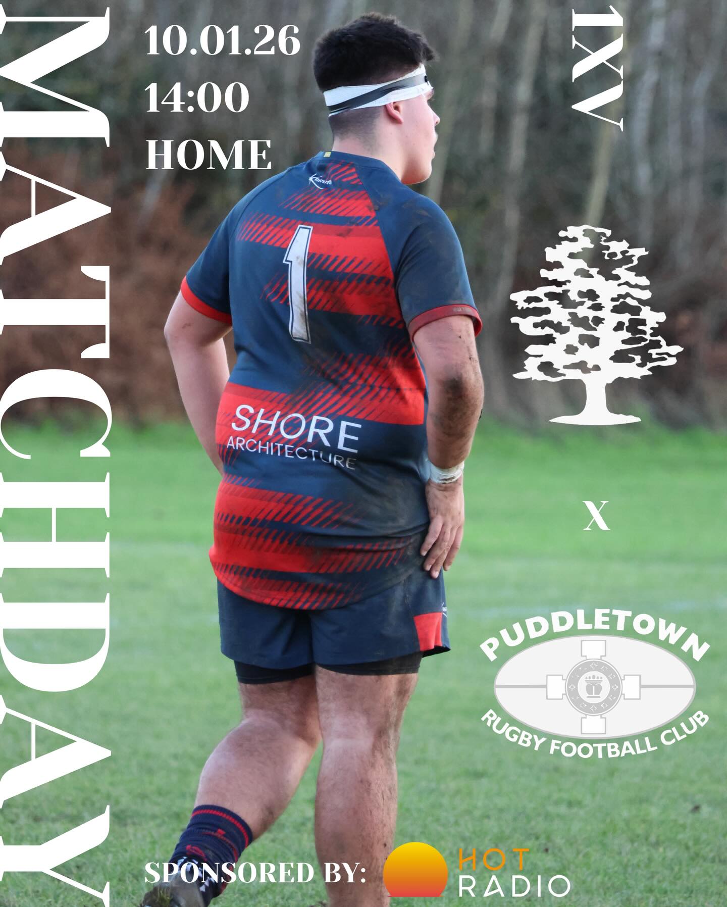 Let’s get this year off to a bang! 💥
If you’re looking for something to do today, pop down and watch us take on Puddletown at home! 🏉
Grassroots rugby, outdoors, great bar and even better company! What more could you want 🤷🏻♂️
Thanks to @wearehotradio for sponsoring Matchday posts 📻