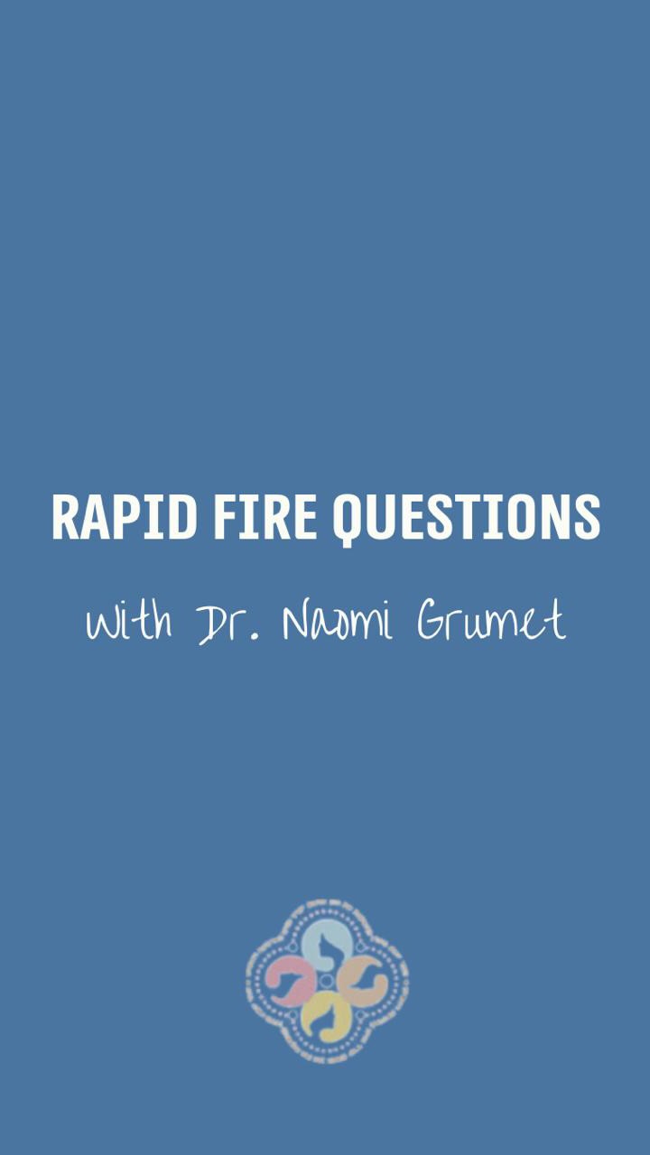 Fast questions. Thoughtful mikveh answers🌿
Rapid fire with our director, Dr. Naomi Grumet.