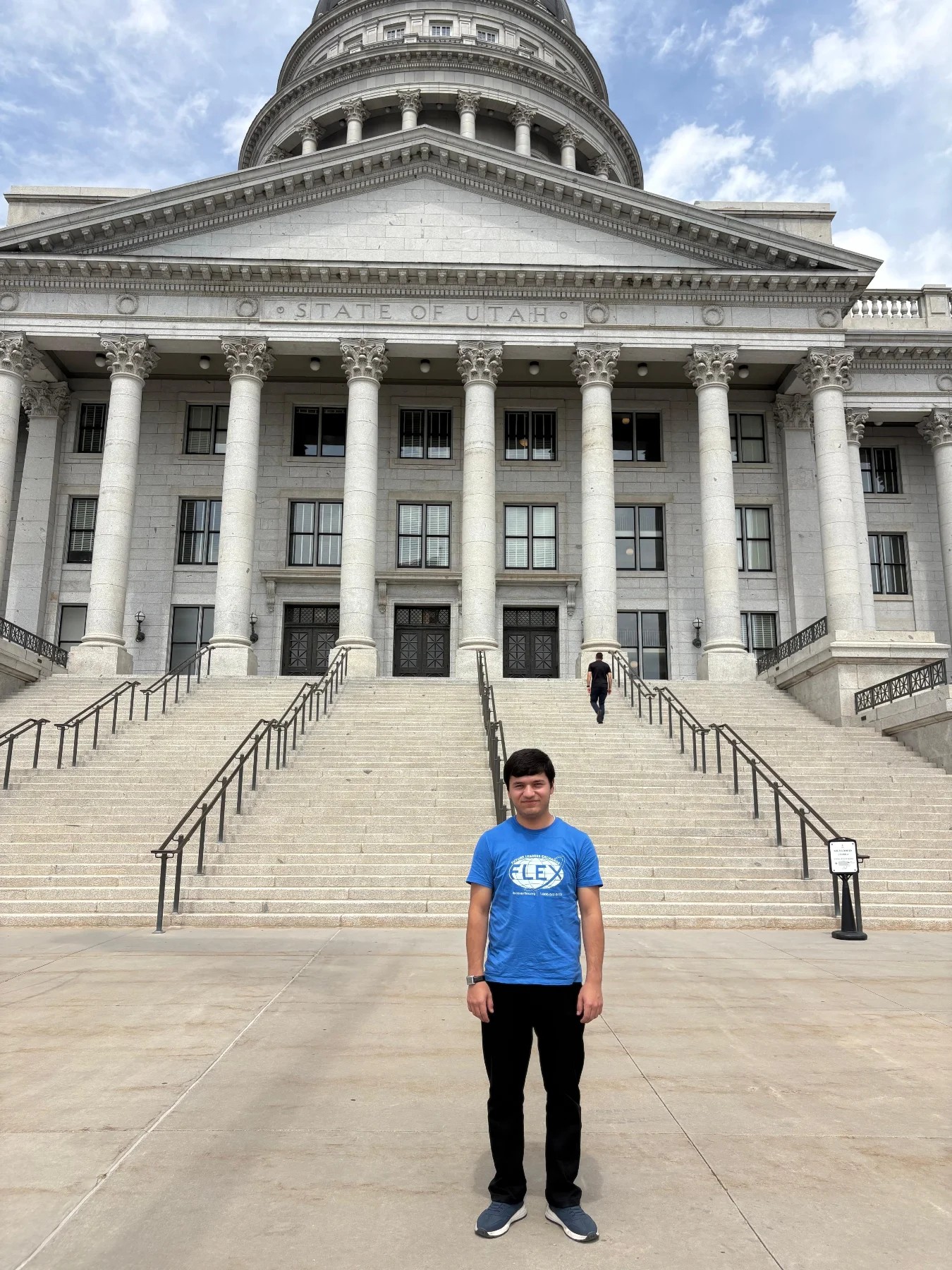 Greetings from Utah!
A visit to the state capitol building is just one of the ways that FLEX students learn about their host state’s history and government. FLEX student Akbarsho from Tajikistan visited the Utah state capitol!
#FLEXProgram #Exchangeourworld