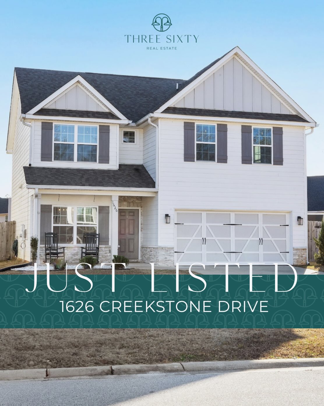 Welcome to 1626 Creekstone Drive, a beautifully designed home in the established Creekstone subdivision of Opelika. Built in 2020, this thoughtfully planned residence offers 1,953 square feet, 4 bedrooms, and 2.5 baths, blending modern construction with functional, everyday comfort. Come take a look!
#newlisting #threesixtyrealestateeal #auburnopelikarealestate #leecountyrealtors #opelikaal