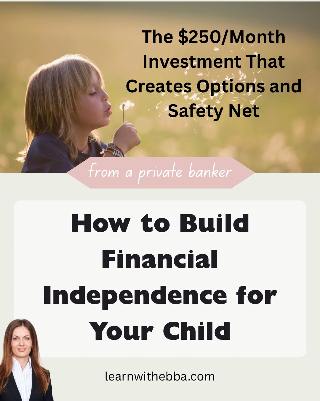 My colleague left our trading floor after 2 years. Joined his father’s company.
I stayed because I needed the corporate ladder. He had options.
That moment changed how I thought about money forever.
Options are not about being rich. Options are about freedom to choose: the right job, not the desperate one. The career you love, not the one that pays rent. The ability to take risks, fail, and try again.
After 15 years in private banking, I watched UHNW clients give their kids exactly this: financial breathing room in their 20s.
Not trust funds. Not millions. Just enough passive income to cover basics while they figured out life.
Then I had Ebba. And I realized: ordinary families can build a version of this.
The strategy: $250 per month from birth. Invested consistently. Compounded over 20 years.
By their early 20s, your child has enough passive income to cover rent. To choose opportunities over paychecks. To say no when something is not right.
This is not about making them rich. It is about giving them options.
I break down the full math, the investment strategy, and how to start (even if your kid is not a baby) in this post.
Read it. Then decide if you want to give your child what my colleague had.
Full guide → link in bio or learnwithebba.com
#financialindependence #investingforkids #parentingtips #familyfinance #passiveincometips