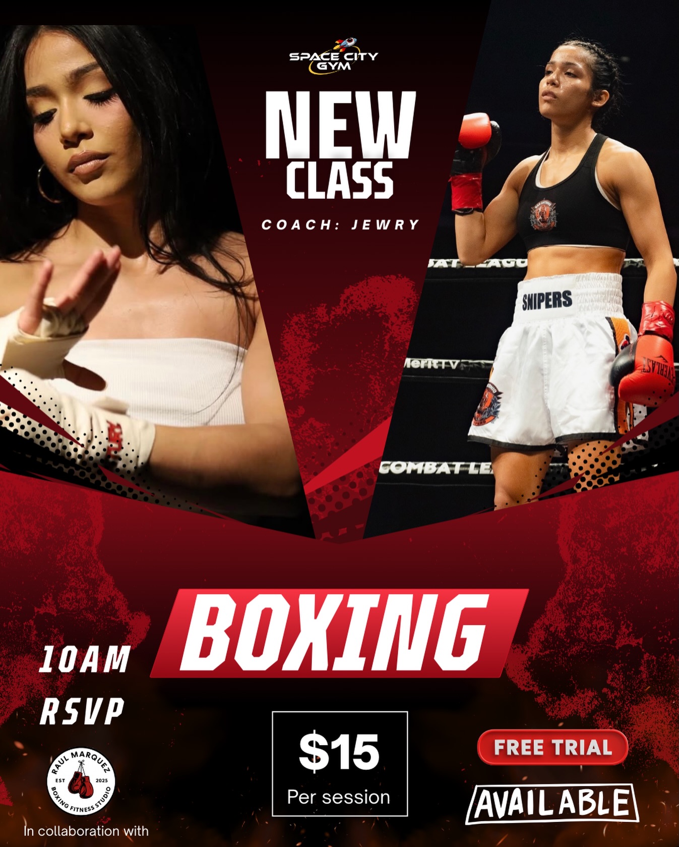 Tomorrow (FRIDAY) 10AM 💥 🥊
#spacecitygym #boxingfriday #10am