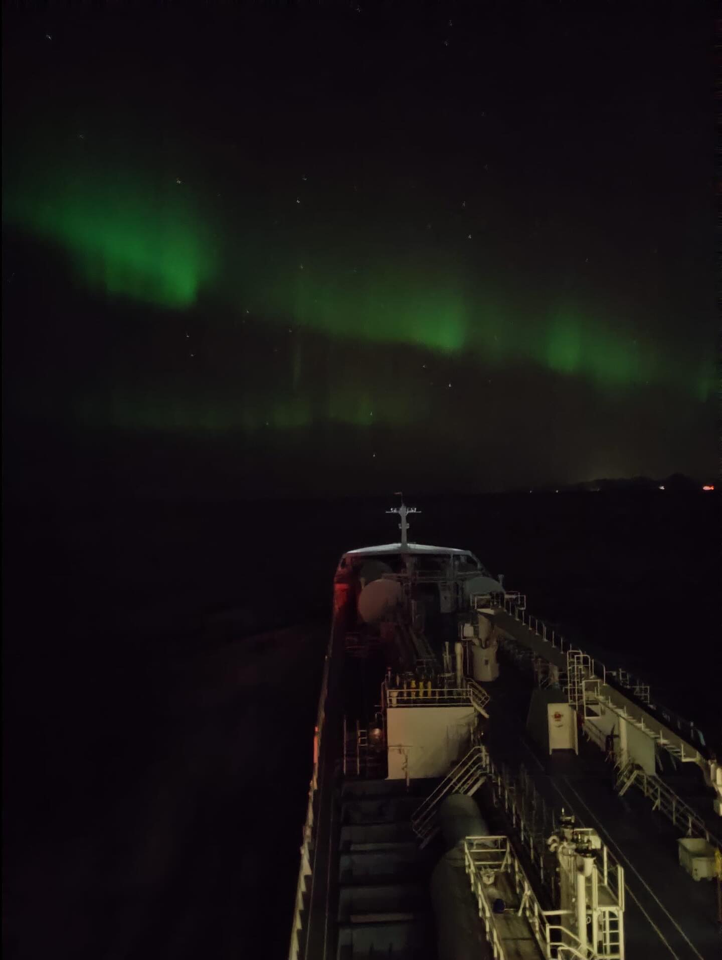 Ramelia underway to Alta. 🇳🇴. 📷Fredrik Jonsson