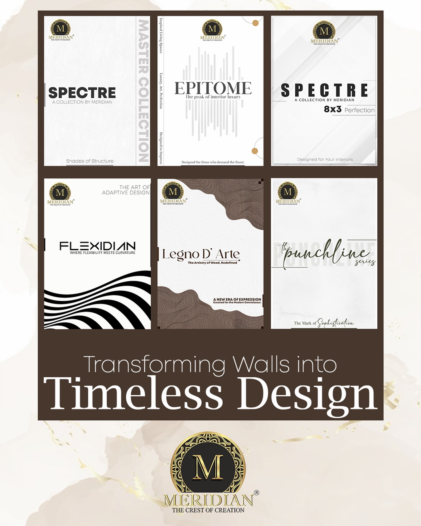 Where design meets detail.
From solid tones to rich wood textures, louvers to flexible panels — the Meridian Collections are crafted to elevate modern interiors with depth, texture, and versatility.
Built for walls, TV units, feature spaces, and more — every collection reflects precision, quality, and contemporary style.
🧩 Multiple designs
🎨 Curated colours & finishes
🏡 Made for modern spaces
Redefine surfaces. Define style.
#MeridianCollection #InteriorDesign #WallPanels #Louvers #ModernInteriors DesignDetails SurfaceDesign