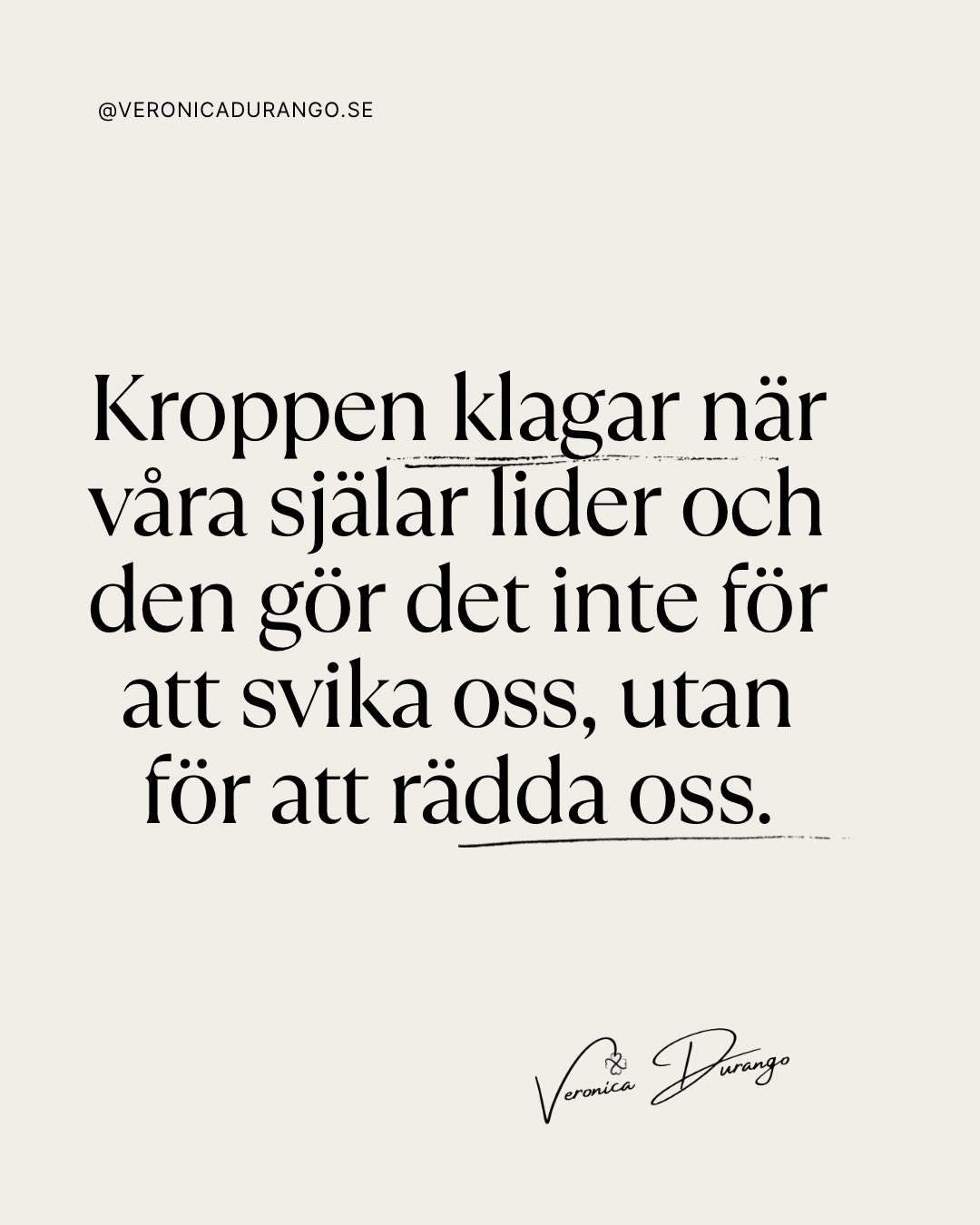 Du har säkert känt det själv.
Trycket över bröstet. Spända muskler. Ett andetag som hålls tillbaka för att något är osagt.
Och hur något släpper när du sätter ord på det.
Att tala vår sanning hjälper kroppen ofta mer än något annat.
När sanningen inte får lämna kroppen genom ord, relation och vittneskap stannar den kvar som spänning, smärta eller trötthet.
Rörelse kan cirkulera men utan röst blir det ofta bara en ommöblering, inte en frigörelse.
Det här är inte ventilering.
Det är ett återtagande av din egen sanning.
Känns det sant?💚