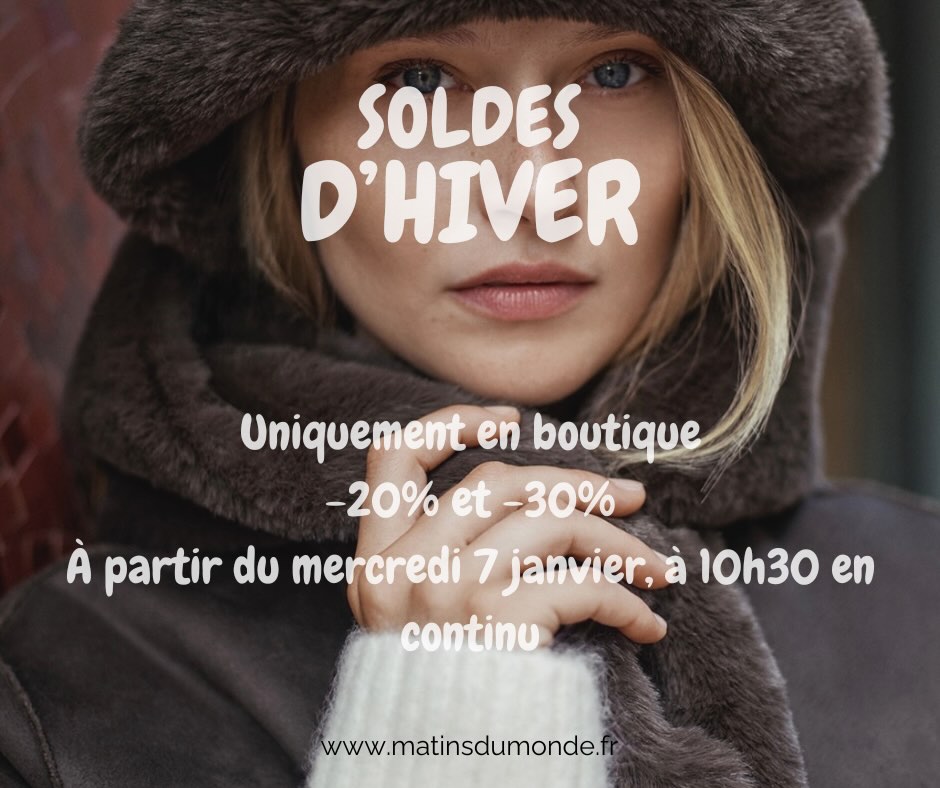 Les soldes d'hiver, c'est déjà demain!!🤗🛍️ #sales #soldes #deal #shopping #fashionstyle