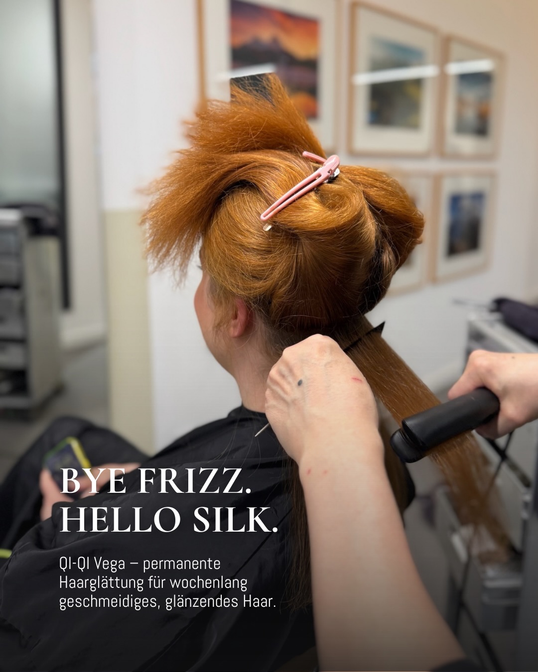 Glattes, glänzendes Haar ohne tägliches Glätten? Yes, please! 😎
Mit der QI•QI Vega Behandlung wird dein Haar dauerhaft geglättet – ohne Frizz, ohne Stress, ohne Kompromisse.
Wir zeigen dir Schritt für Schritt, wie die Behandlung funktioniert:
1️⃣ Beratung & Analyse
2️⃣ Vorbereitung der Haare
3️⃣ Anwendung der QI•QI Vega Formel
4️⃣ Versiegelung der Struktur
5️⃣ Ergebnis: seidig, glatt, gesund
Das Beste daran?
💛 dauerhaft glatte Ergebnisse
💛 geeignet für fast alle Haartypen
💛 spart Zeit & Hitze-Styling
💛 pflegt, schützt & stärkt
Neugierig? Dann schreib uns eine DM oder ruf kurz durch – wir beraten dich gern individuell. 🤗
✨ New Hair Energy incoming.
#haarglättungberlin #keratinberlin #hairtransformation #vorhernachher #berlin
