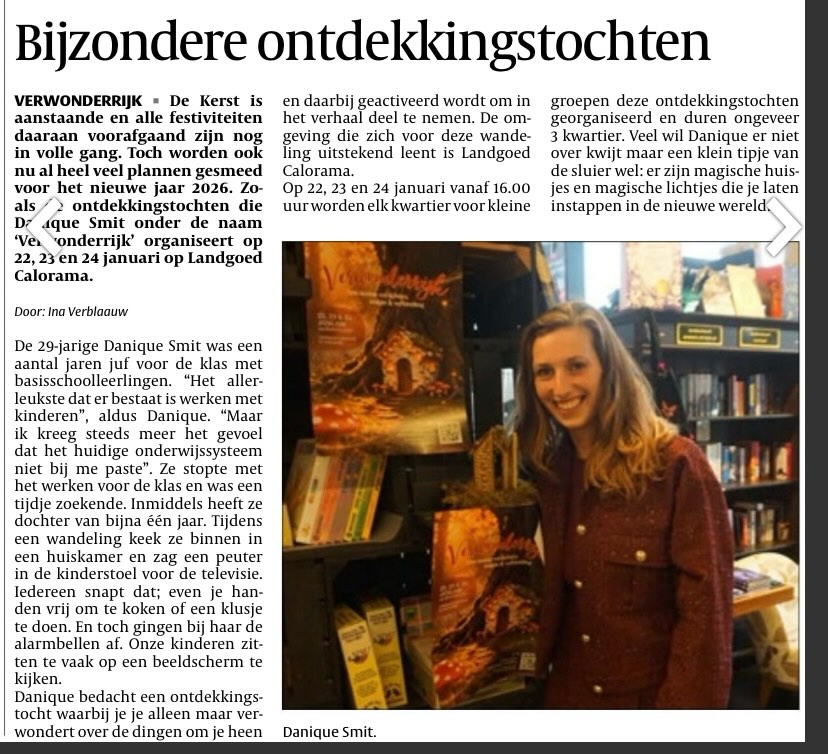 In de krant✨✨