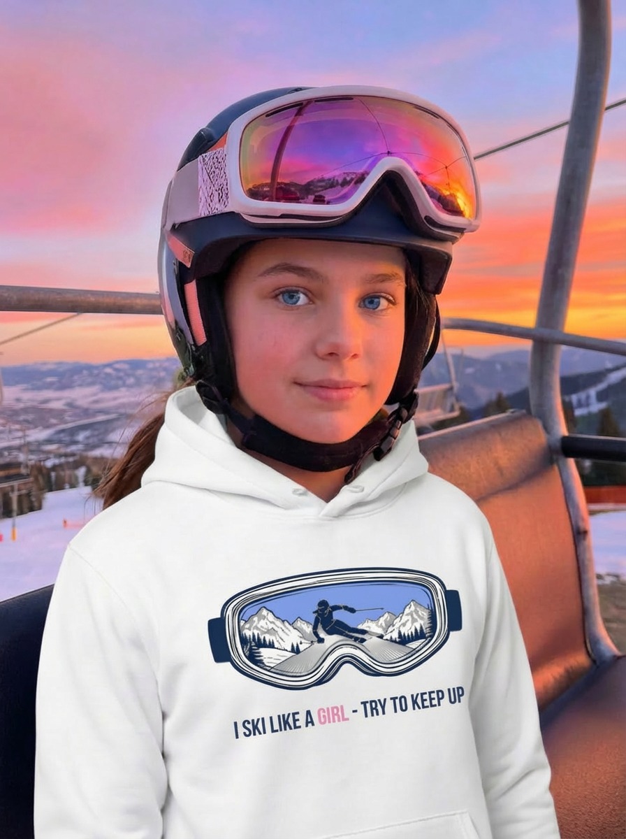 .
I ski like a girl.