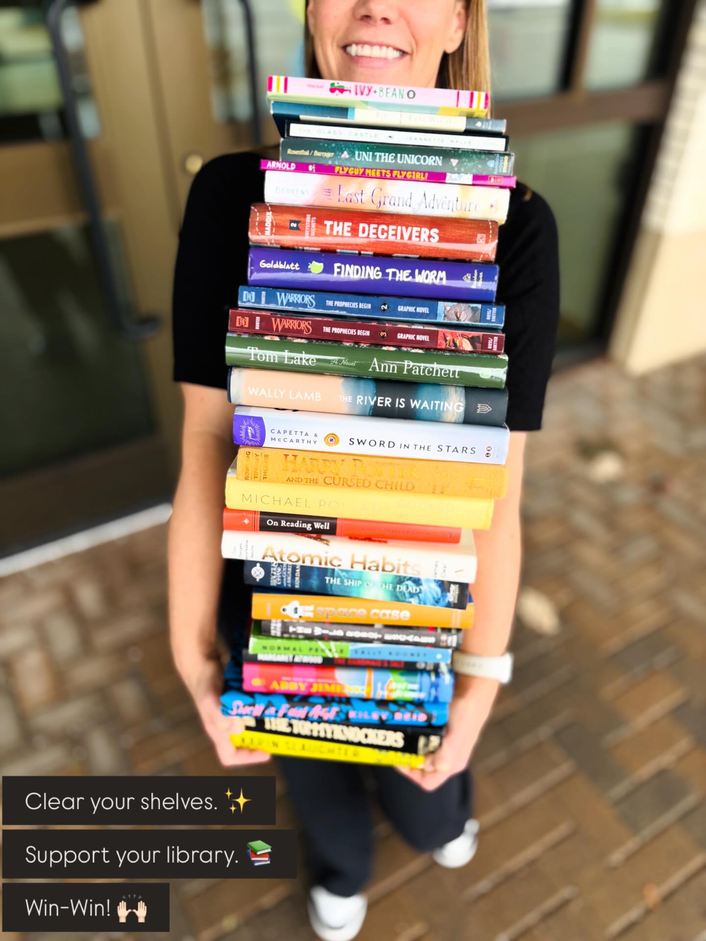 Post-holiday decluttering? Weâll take your books!
If your shelves are overflowing, donate gently used books and help give them a second lifeâwhile supporting your favorite local library in Ada. âşď¸
The @adalibraryfriends always appreciate your donations to keep our gently used bookshop stocked with fresh finds! đđź