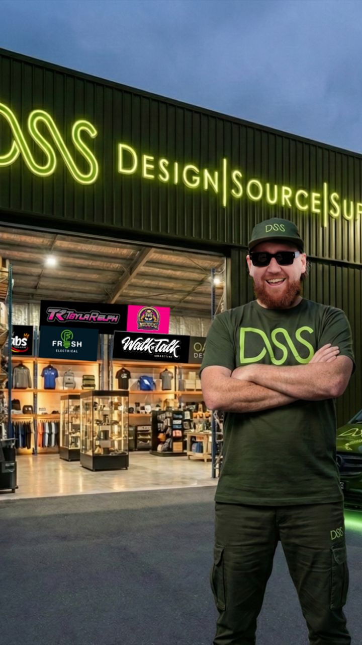 Week 1 of 2026 done. 51 to go!
Big week. Big goals. Bigger plans ahead.
High-quality merch. Strong design. Helping brands stand out from the crowd.
Design Source Supply is just getting warmed up.
My only limitation is your imagination.