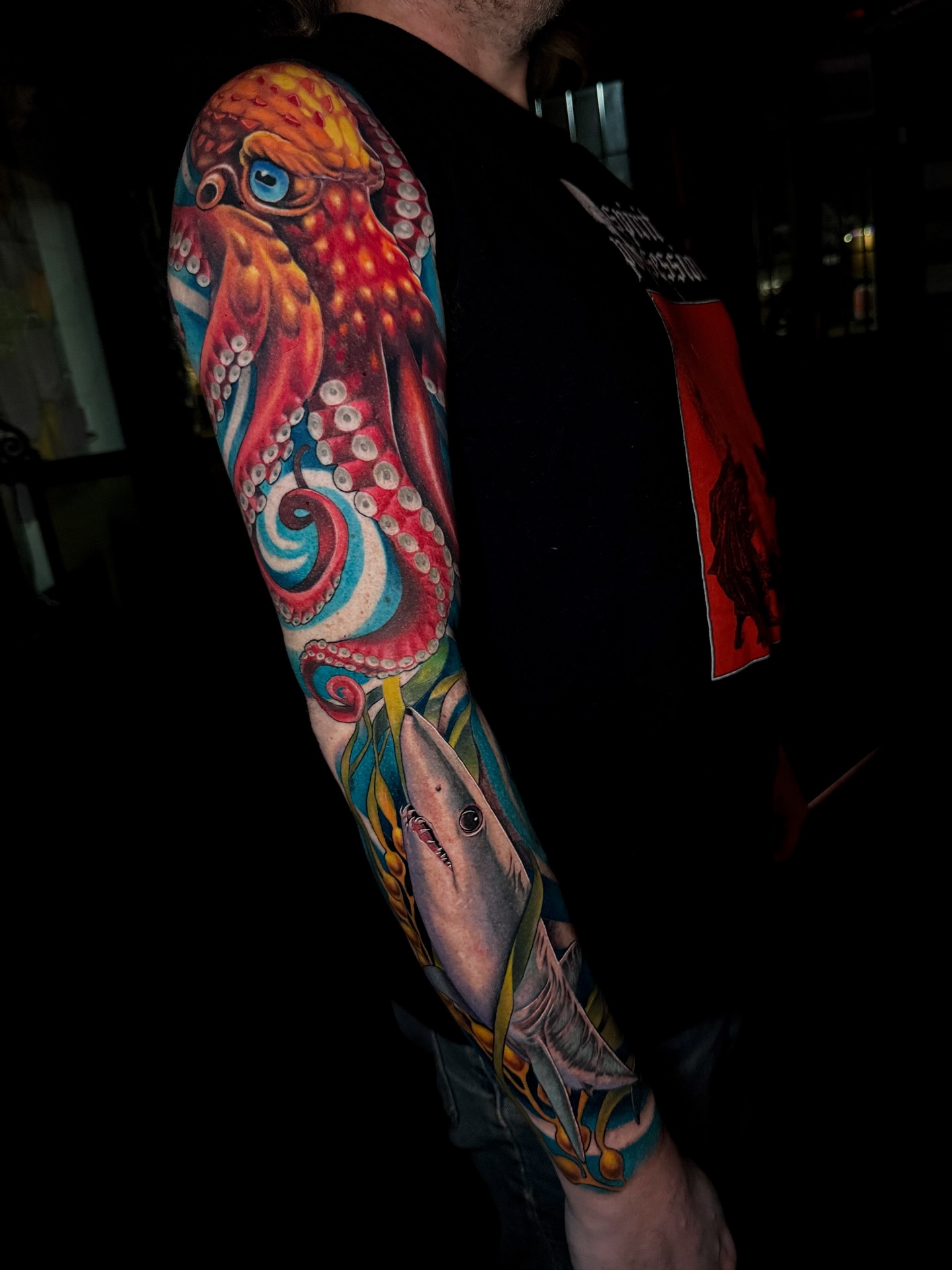 Have ideas for an underwater themed full color tattoo? Check out:
✍🏽Artist: Mike Aveno @mikeaveno_tattoos
🗓️Books: OPEN
To book: 📧marsinktattoo@gmail.com
📱 (408)508-9130
💲Deposit Req
•
#bayareatattooartist #oceantattoosleeve #colortattooartist #sanjosetattooartist #californiatattooartist