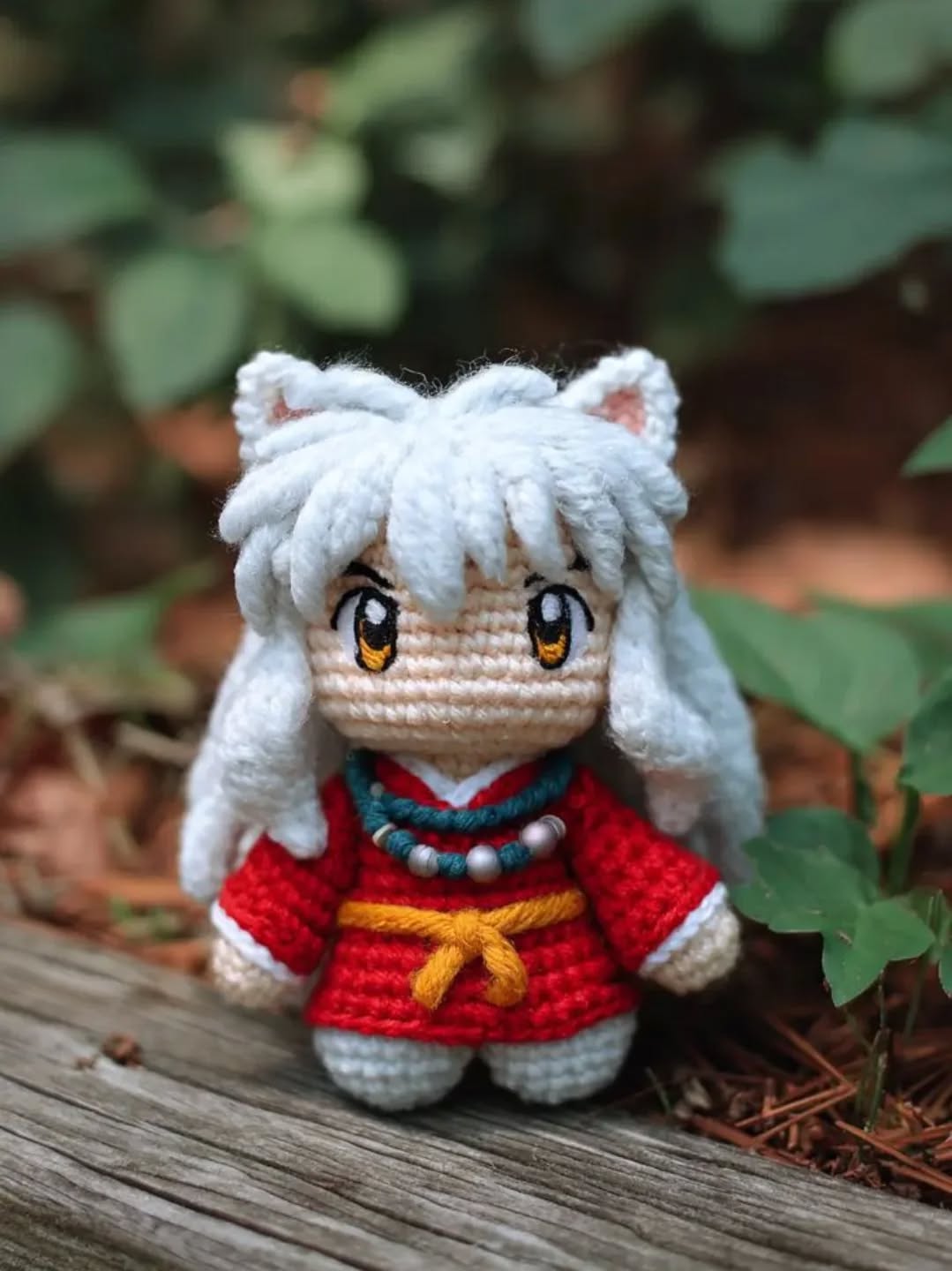 I'm a Huge Inuyasha Fan!! It's my favorite Anime!! Made a Mini Plush Inuyasha doll. #inuyasha