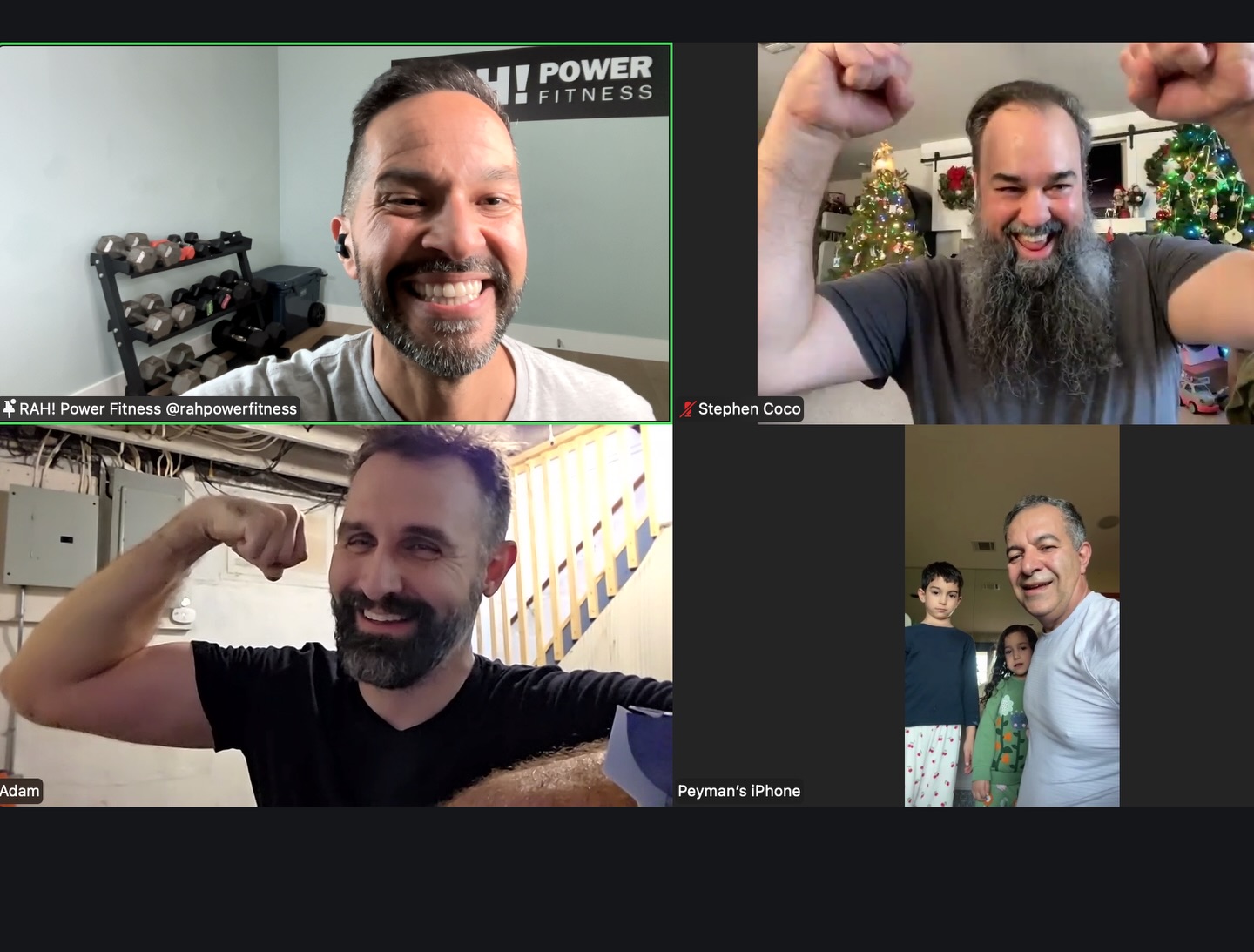 Train with RAH! live online every Tuesday at 12 noon (Central) for an hour of POWER and every Thursday same time for a half hour of POWER! Try us out for FREE for 2 weeks! RAH!