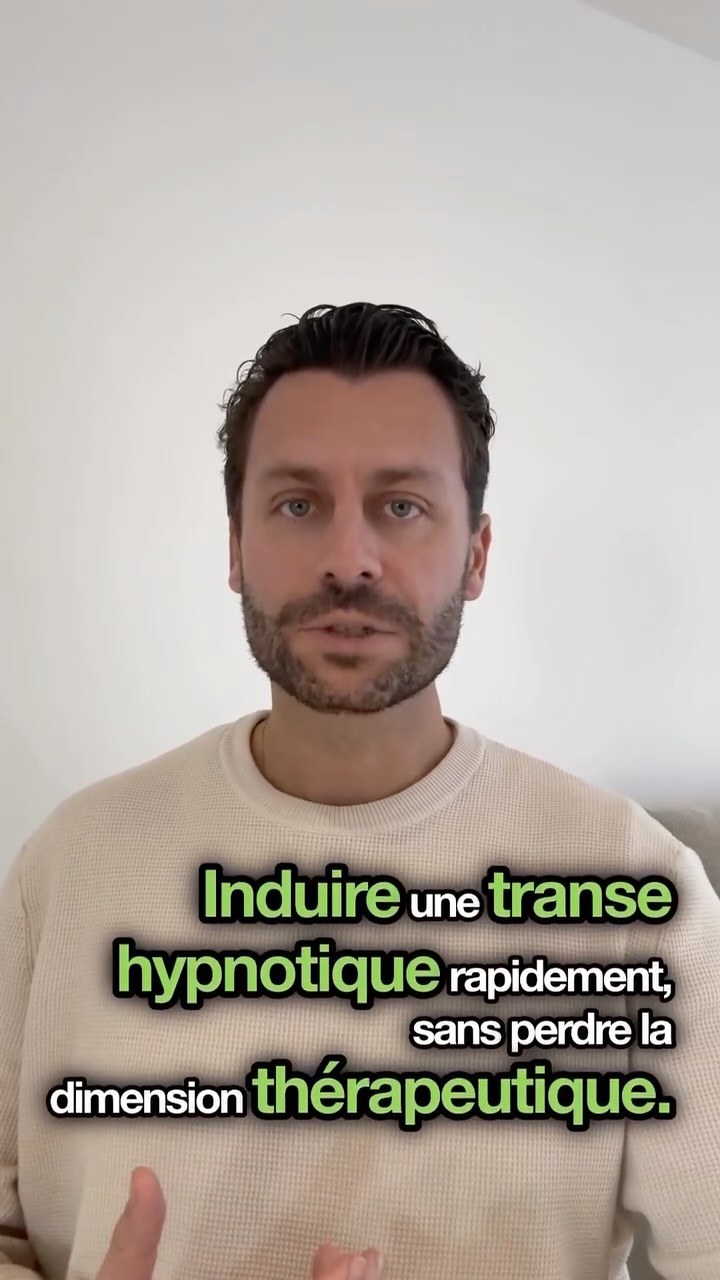 En hypnose d’accompagnement, l’induction est une étape essentielle,
mais elle peut devenir une étape longue, parfois répétitive.
Savoir induire rapidement, c’est :
• gagner du temps en séance
• entrer plus vite dans le travail thérapeutique
• et garder l’alliance intacte
Le tout sans forcer, sans brusquer, sans trahir le cadre.
👉 Rapide ne veut pas dire superficiel.
Ça veut dire : plus direct, plus incisif, plus technique
#hypnose #formationhypnose #hypnoserapide #messmer #streethypnose