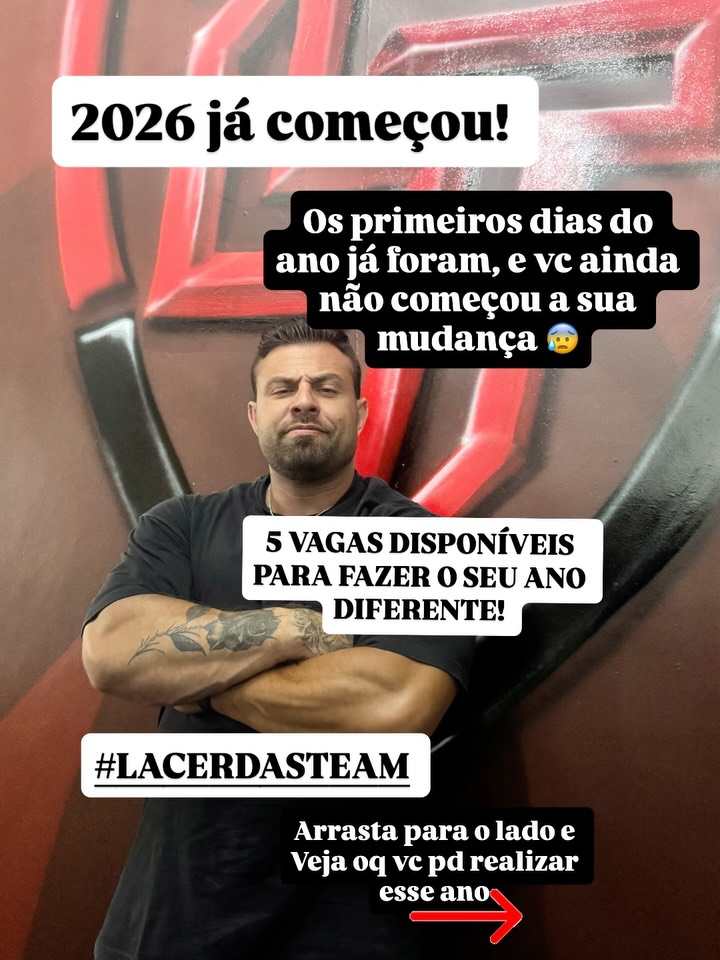 ❗️JANEIRO, O MÊS DA PROMESSA!
.
#LacerdasTeam