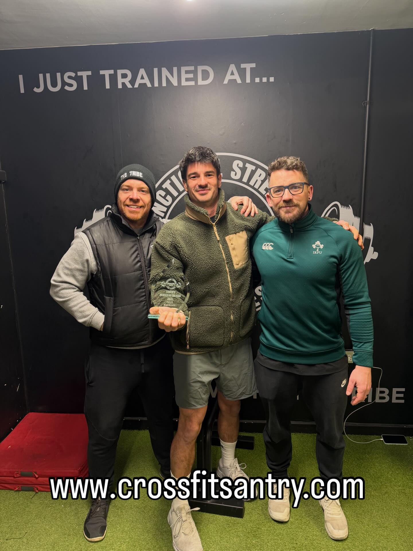 🏆 COACHES’ MEMBER OF THE YEAR 2025 – NICK 🏆
Nick K 💪
Nick has moulded into the Tribe so naturally it feels like he’s always been here, despite only joining us last Feb.
You’ll find him in any class, any time of day — always working hard, always keeping things positive, and always lifting the people around him. He’s an absolute dream to coach: he listens, asks questions, and actively seeks feedback to keep improving.
In November, he didn’t just take on the Hero Workout Chad — he brought his son along to take part too 💙
That says everything about the kind of person he is.
A huge Tribe advocate, and someone who helps everyone in a class feel like they belong.
📸 Second photo: Nick collecting his Annual Attendance Award — and no surprises here. He’s in the gym 5 days a week most weeks, showing up and putting in the work.
Well deserved, Nick. We’re proud to have you 👏
👉 Want to train somewhere that feels like this?
Click the link in our bio and come try your last first gym.
📍 CrossFit Santry
Unit 9C, Santry Hall Industrial Estate, D09 X63C
#CoachesChoice #MemberOfTheYear #TheTribe #CrossFitSantry