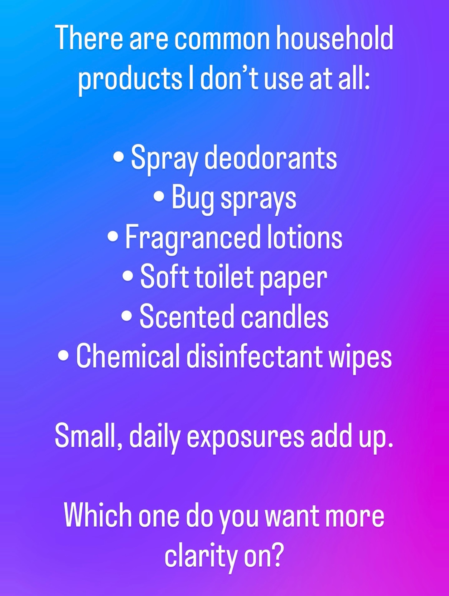 Most people never think about this until something feels off.
Curious which of these surprised you the most? #FunctionalMedicine #RootCauseHealing #EnvironmentalHealth #WellnessEducation #HealthAwareness