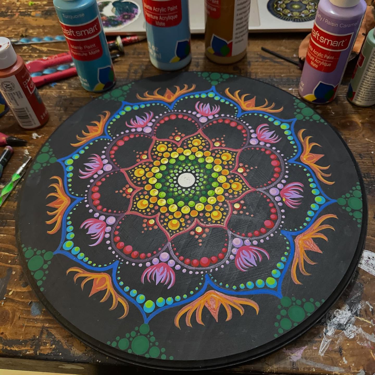 Want to learn how to flow with the dots???
The beautiful Emma @ahimsawithemma and I are bringing our next Flow and Play in just a few weeks! Grab your spot through the workshops page @thebefreehealingcenter and come play!!
we will give you a square canvas that is prepped and ready with a grid ! All supplies provided!
Come, let your creativity flow …
So much fun!
#dotmandala #creativeflow #meditation #befree #fortcollins