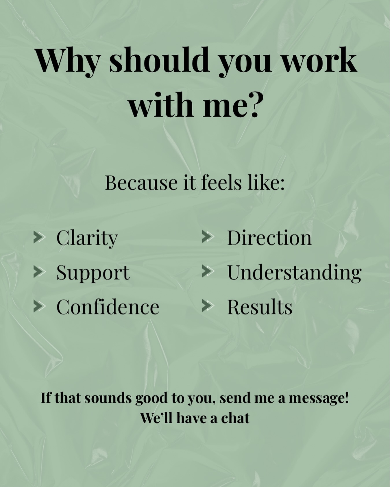 I don’t overwhelm you.
I don’t judge you.
I don’t expect you to “know it all”.
I work WITH you.
I support you.
I’m present.
I want your business to WIN.
That’s the difference.
Tell me the results you want from social media👇🏼
#smallbusinessuk #businesstips #supportsmallbusinesses #socialmediasupport #smallbusinesssupport