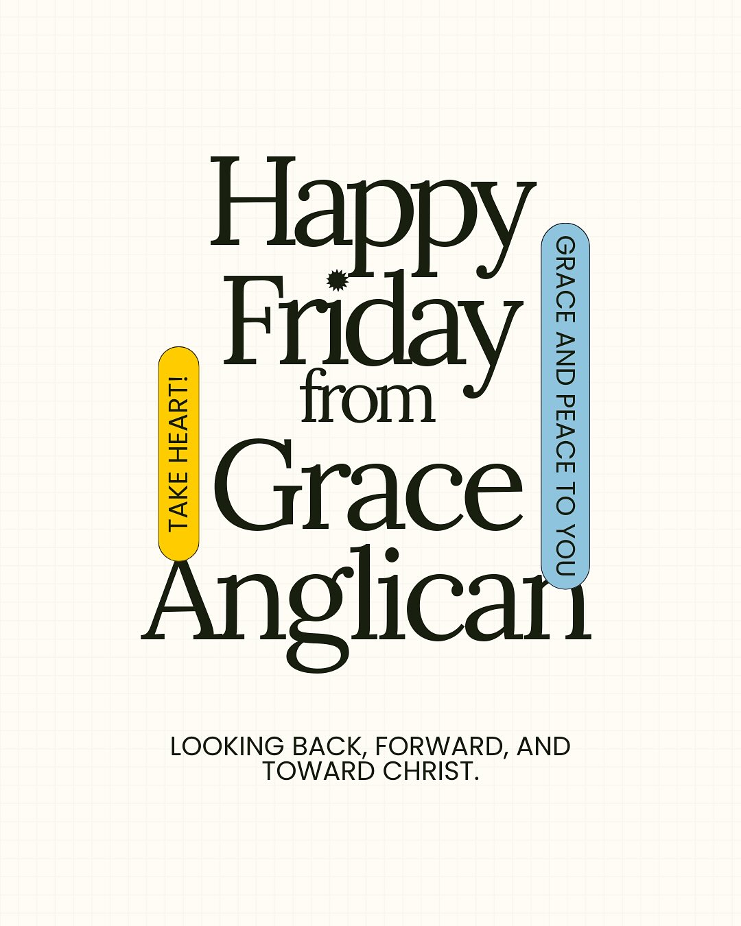Happy Friday church fam! See you Sunday at 5pm. Email ministrywithgrace@gmail.com with any questions about our service and church. Comment what type of event you’d like for us to host in February!