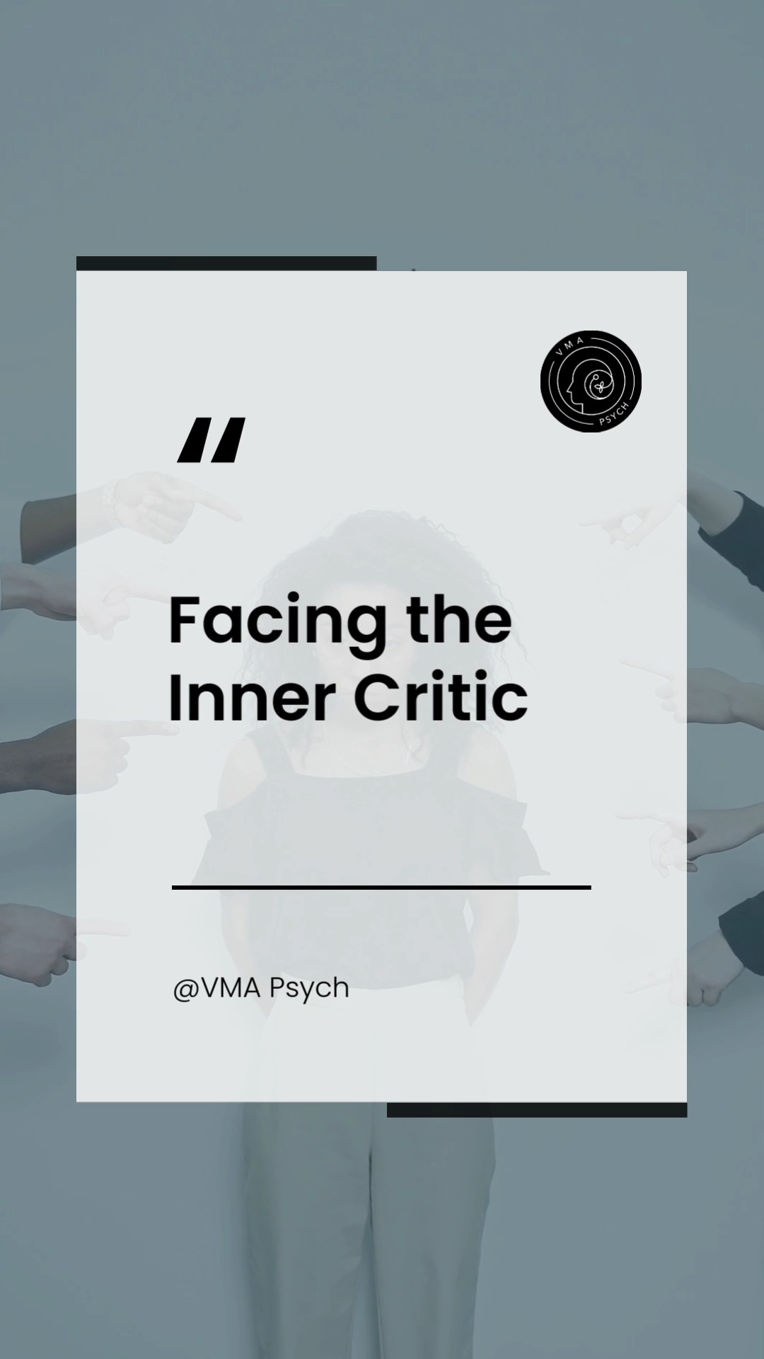 Is it your intuition, or is it your insecurity?
We spend all day listening to our inner monologue, often without questioning who is holding the microphone.
The Inner Critic is usually formed in childhood or through past difficult experiences. Its original job was to protect you—to keep you small so you stayed safe, or to push you hard so you wouldn't be criticized by others.
But that voice is not the current you.
Try this shift: Instead of saying "I am a failure," try saying "I am having the thought that I am a failure."
This small change creates distance (Cognitive Defusion). It reminds you that thoughts are just mental events, not absolute facts. You can observe the critic without letting it drive the car.
👇 Does your inner critic tend to be loud in the morning or at night?
. . .
#InnerCritic #Mindfulness #MentalHealthAwareness #VMAPsych