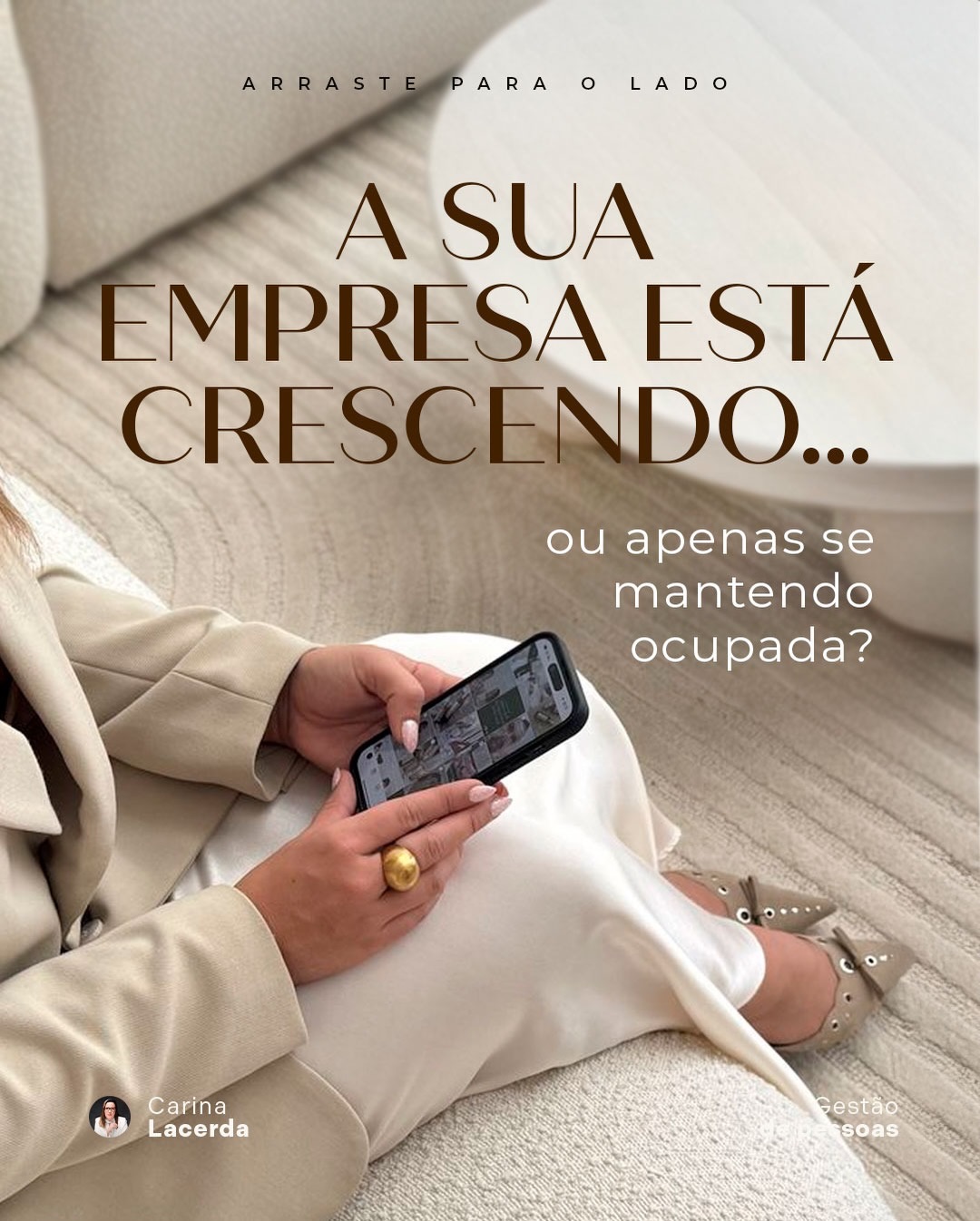 Algumas empresas passam os anos apenas sobrevivendo.
Outras crescem com consistência.
A diferença quase nunca está só no produto ou no mercado, mas na forma como as decisões são tomadas, as pessoas são lideradas e a estratégia acontece no dia a dia.
Crescimento não é acaso.
É gestão, clareza e gente bem direcionada.
A pergunta é: em qual lado a sua empresa está hoje?