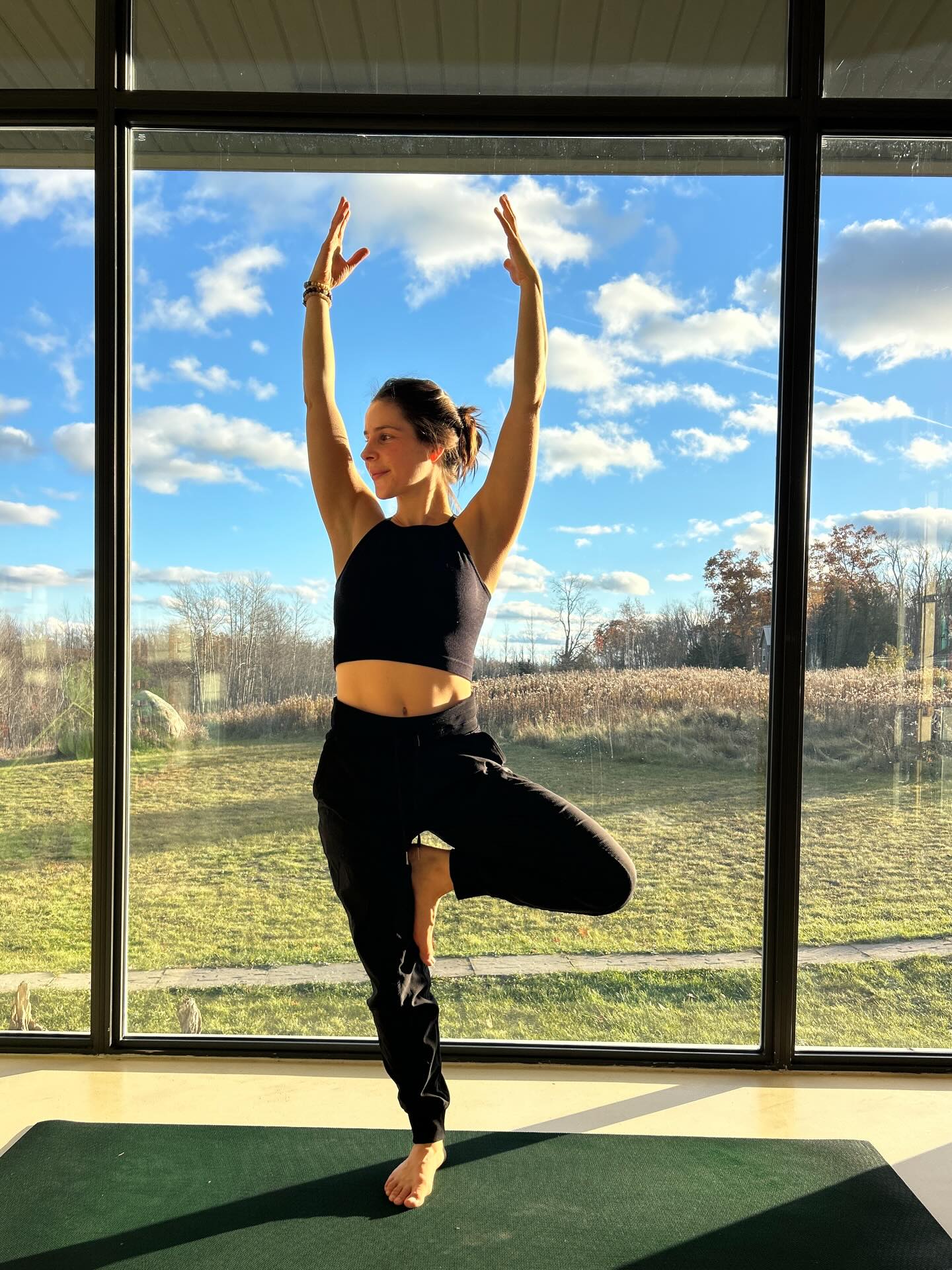 January reminder ✨
Yoga is called a practice for a reason.
Not a reset. Not a performance. Not a finish line.
New months and new years can inspire us — but what actually creates change is the quieter work of continuing to show up, even when motivation fades.
Make your practice about consistency over pressure.
Return to the breath. Meeting the body where it is.
Practicing, again and again.
Lasting impact will follow.
.
.
.
.
.
.
On my @kinsheyoga mat
.
.
.
.
#JanuaryYoga #YogaPractice #MindfulMovement #WinterWellness #TorontoYoga