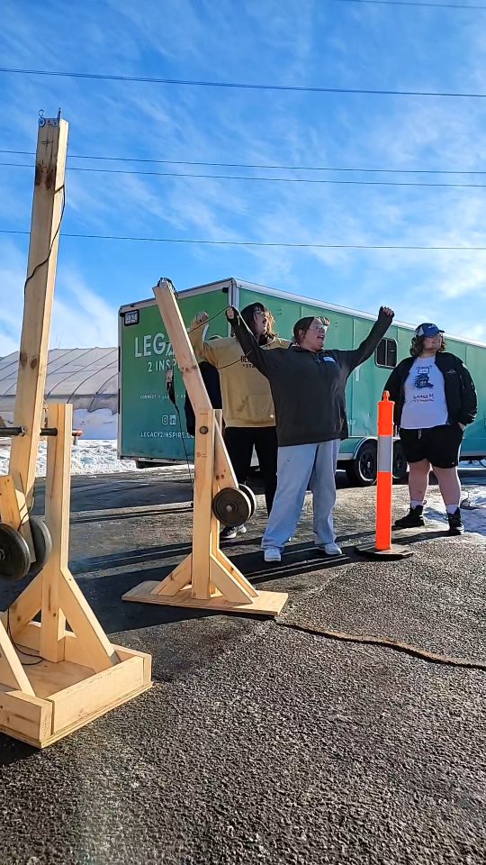 It's competition time! Thrilled to see everyone's trebuchets took flight today!