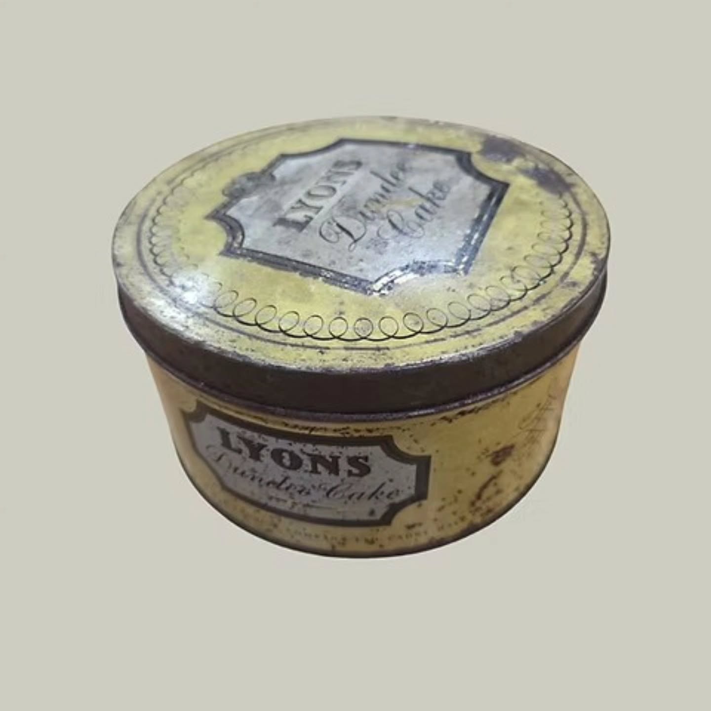 Vintage J Lyons Dundee Cake Tin – Collectable British Advertising Tin, Pantry | https://share.google/bxneYw0GFUGog7SnT