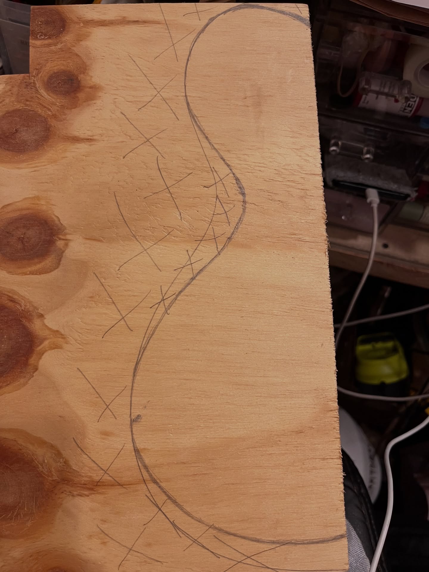 Experimenting with a new mold that’s accounted for spring back when bending the sides