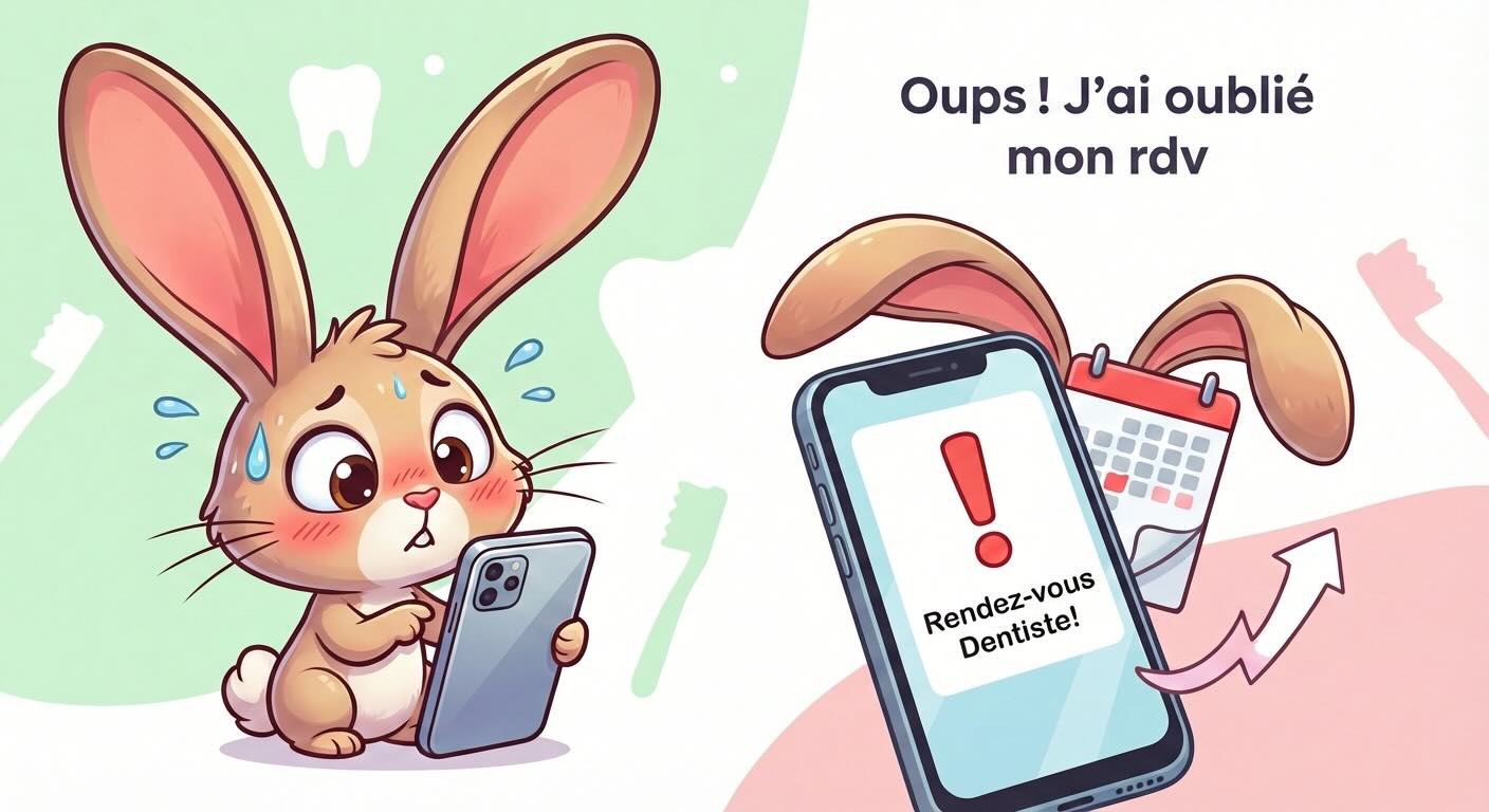 **🐰 Un lapin évité = Une dent soignée 🦷 **
Vous avez un imprévu ? Un oubli ?
Un simple appel suffit ! 📞 0442588020
✅ Un autre patient reçu
✅ Votre équipe soignante respectée
✅ Votre prochain RDV garanti
**Prévenir, c’est gagner du temps... pour tout le monde ! 💙**
#cabinetdentairedeletoile #cabinetdrmontaufier #cabinetdrglikpo #rendezvousmanqué #greasque